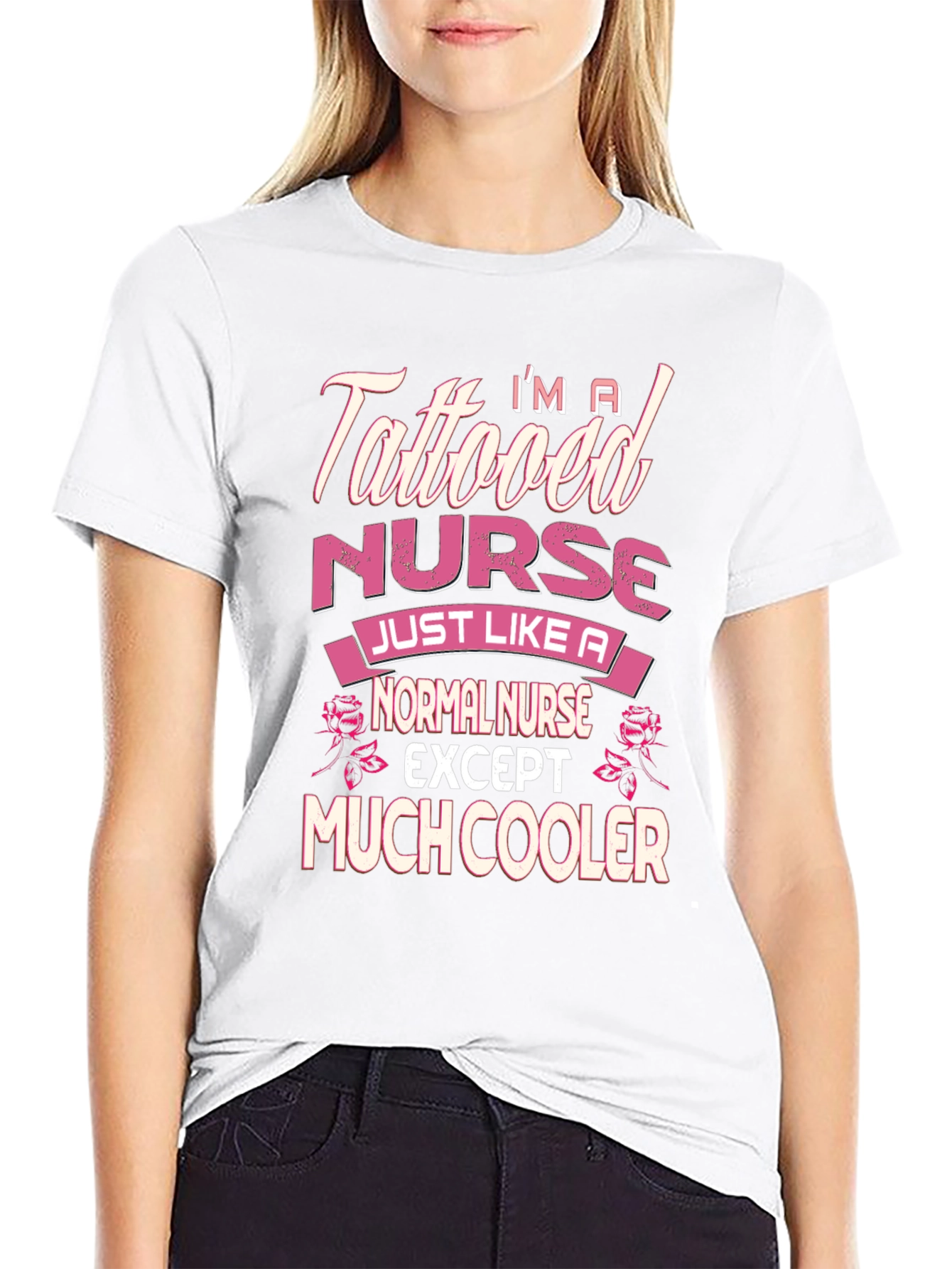 Tattooed Nurse Graphic Tee - Cool & Unique!