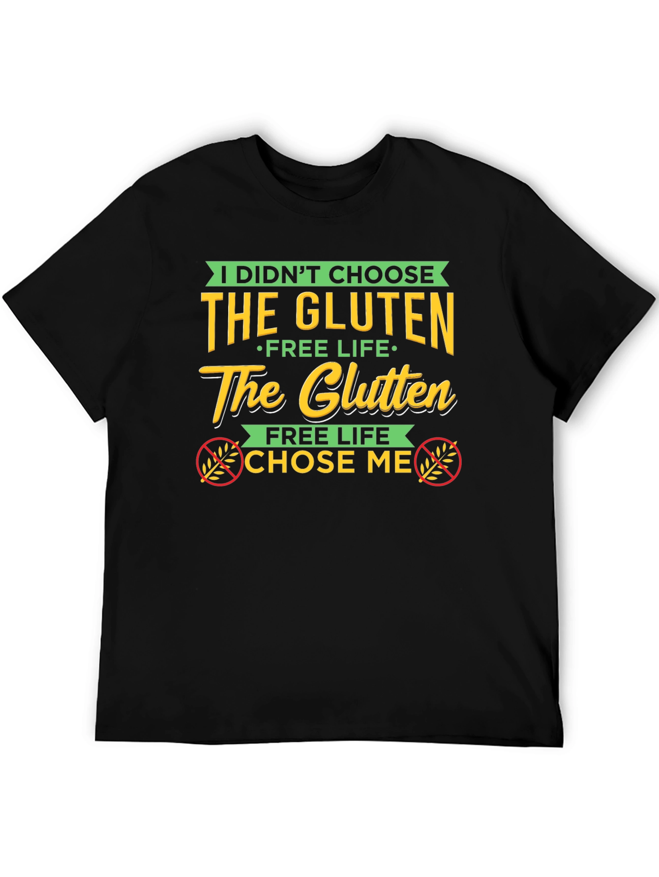 Gluten Free Lifestyle T-Shirt Funny Tee
