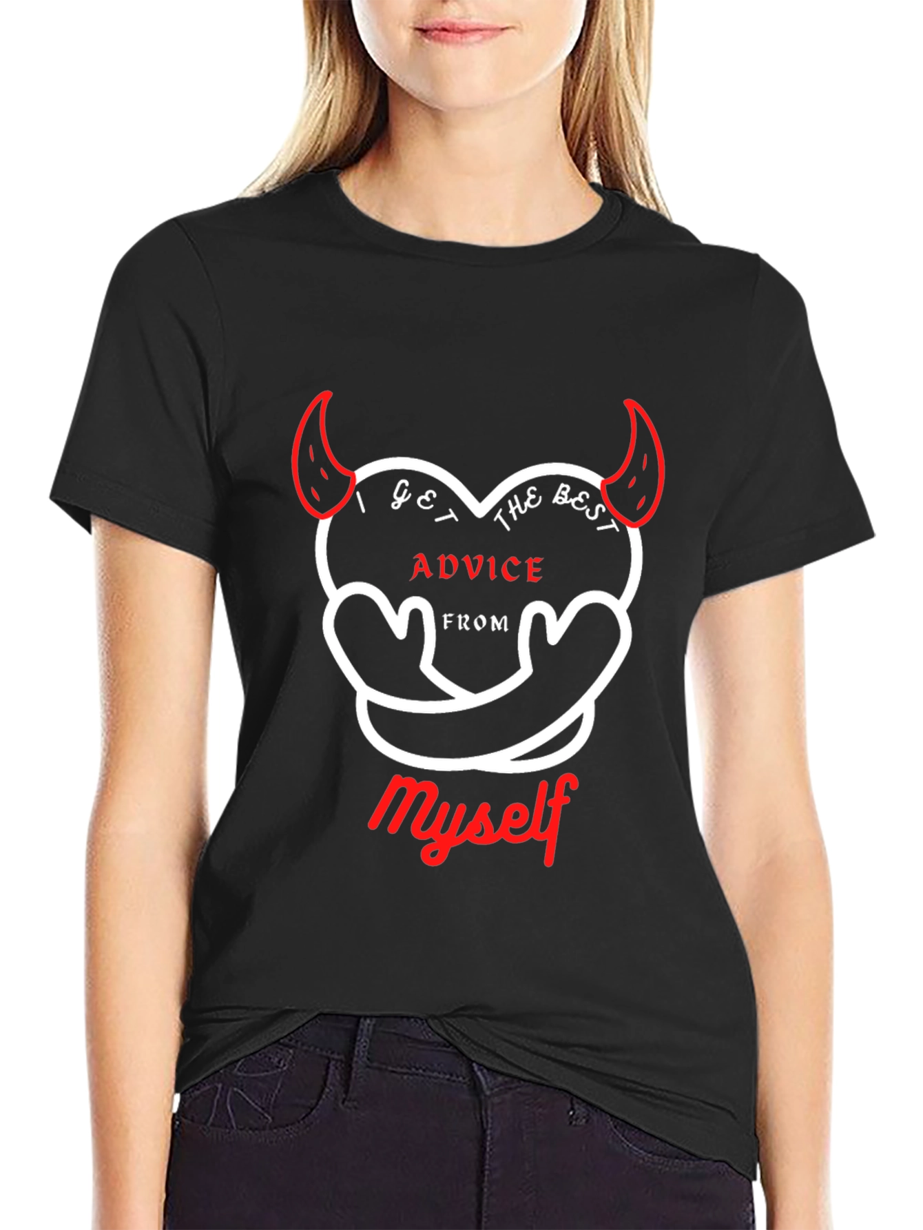 Devilish Advice Graphic T-Shirt