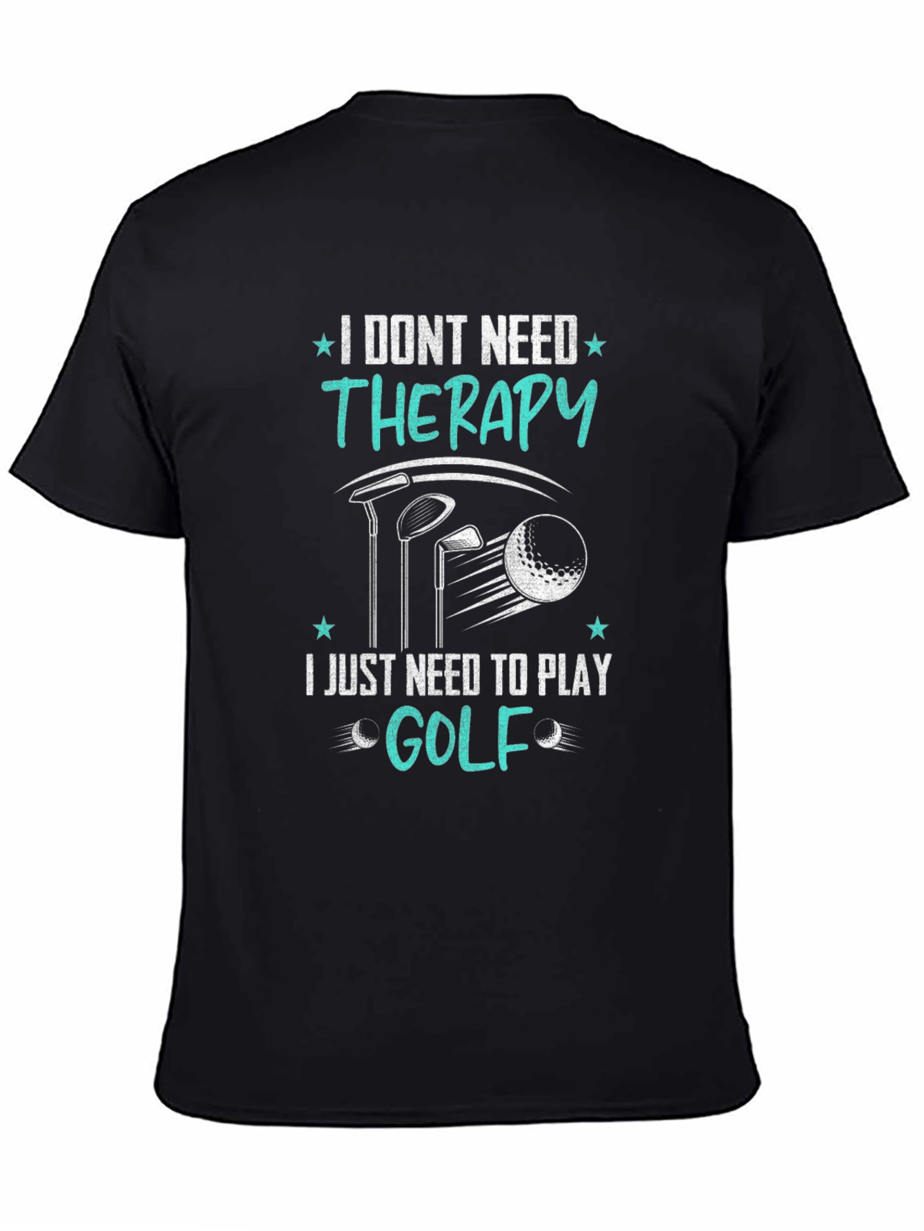 Golf Therapy T-Shirt - Funny Golfing Tee