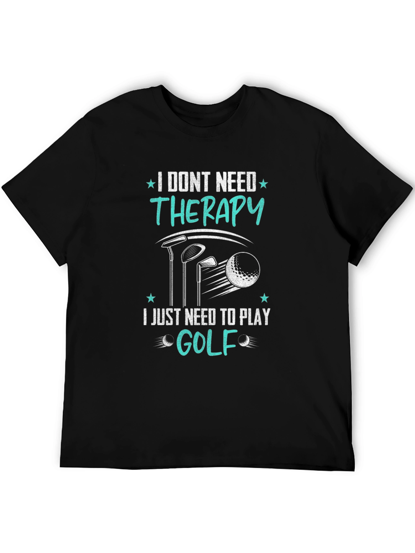 Golf Therapy T-Shirt - Funny Golfing Tee