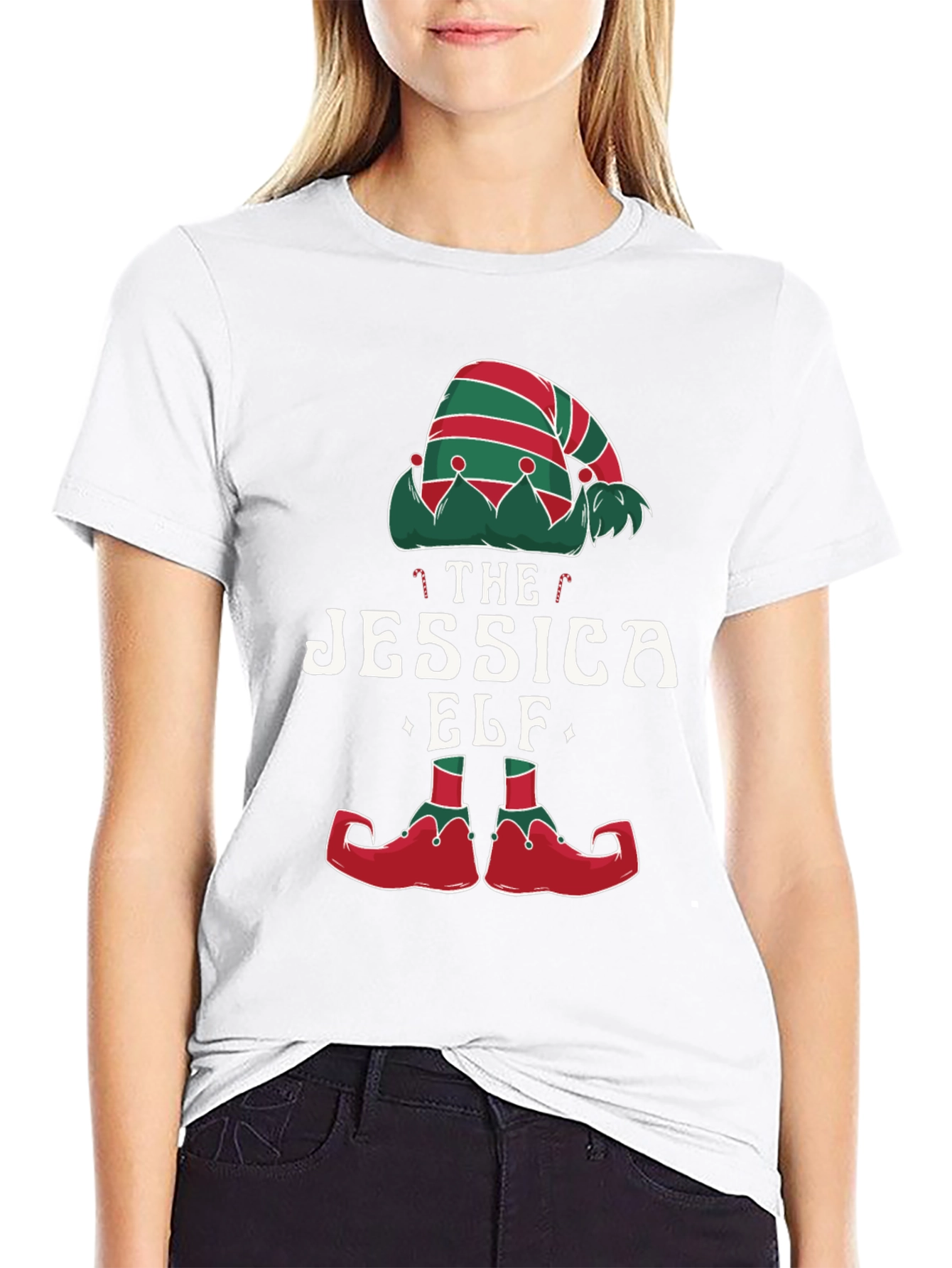 Jessica Elf Christmas T-Shirt