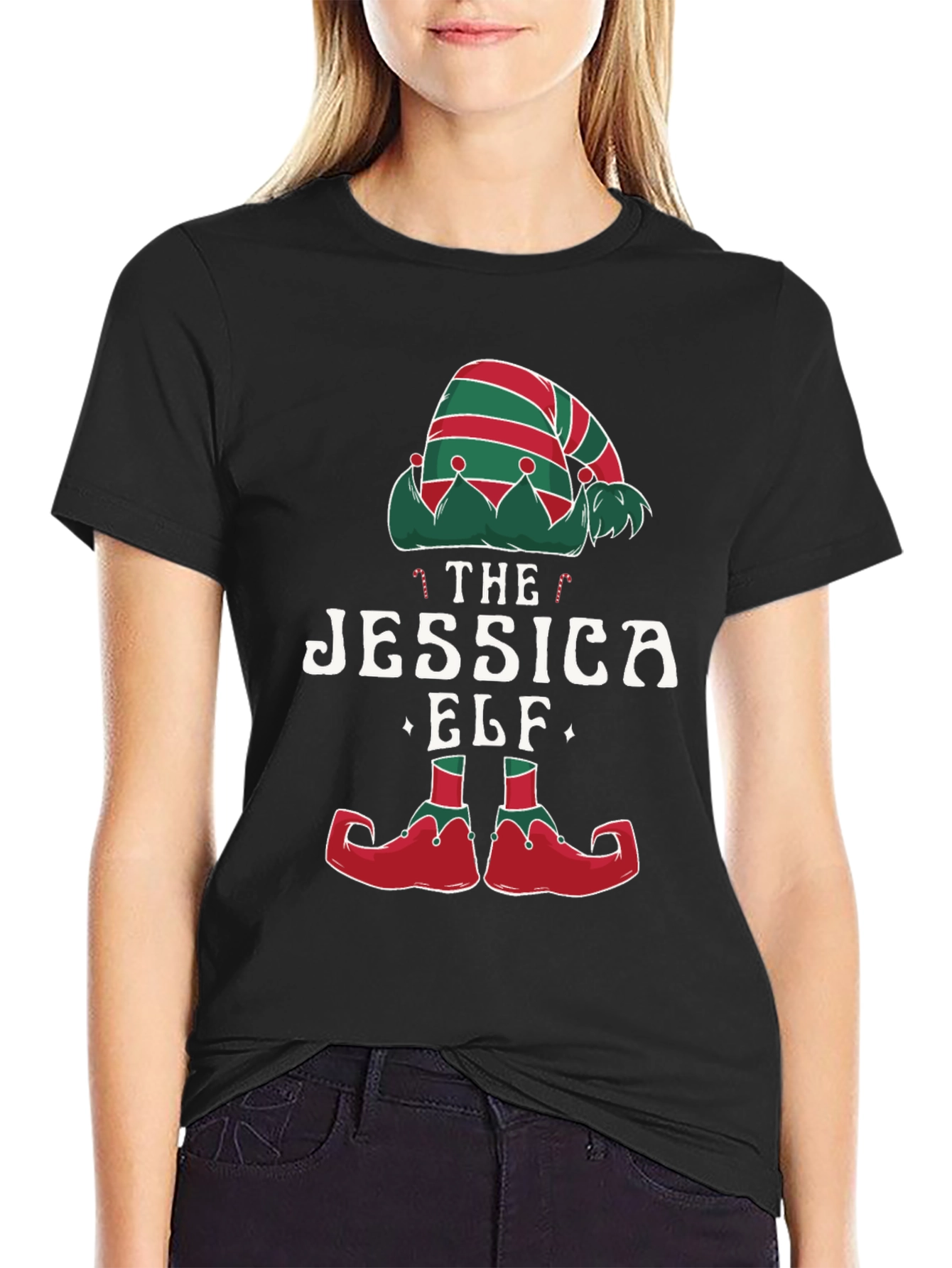 Jessica Elf Christmas T-Shirt