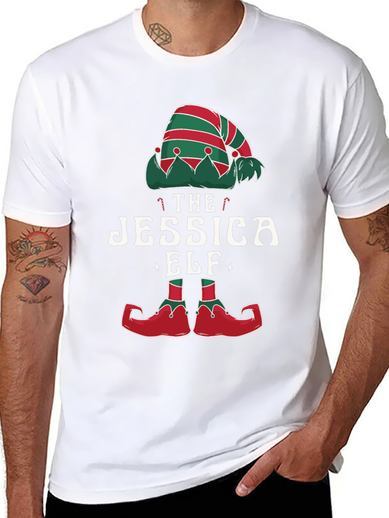 Jessica Elf Christmas T-Shirt