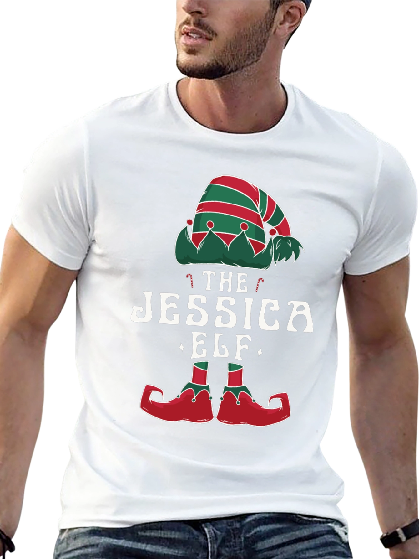 Jessica Elf Christmas T-Shirt