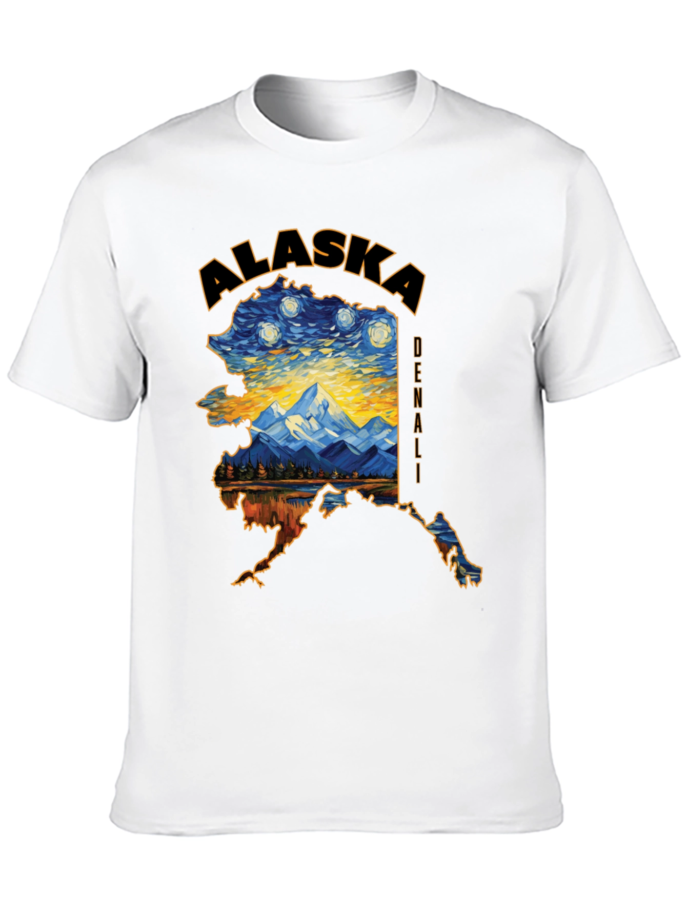 Alaska Denali Graphic Tee - State Pride T-Shirt