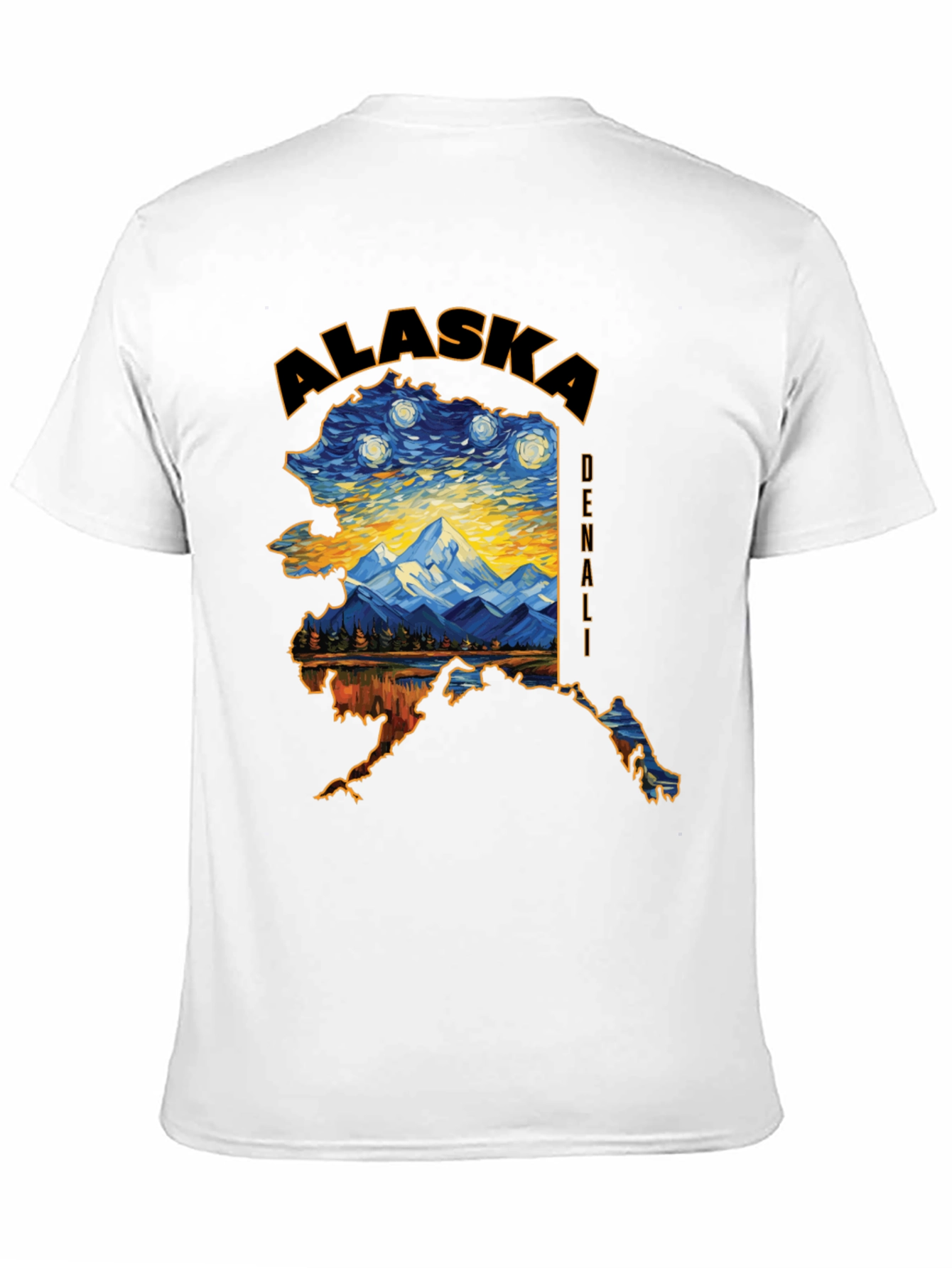 Alaska Denali Graphic Tee - State Pride T-Shirt