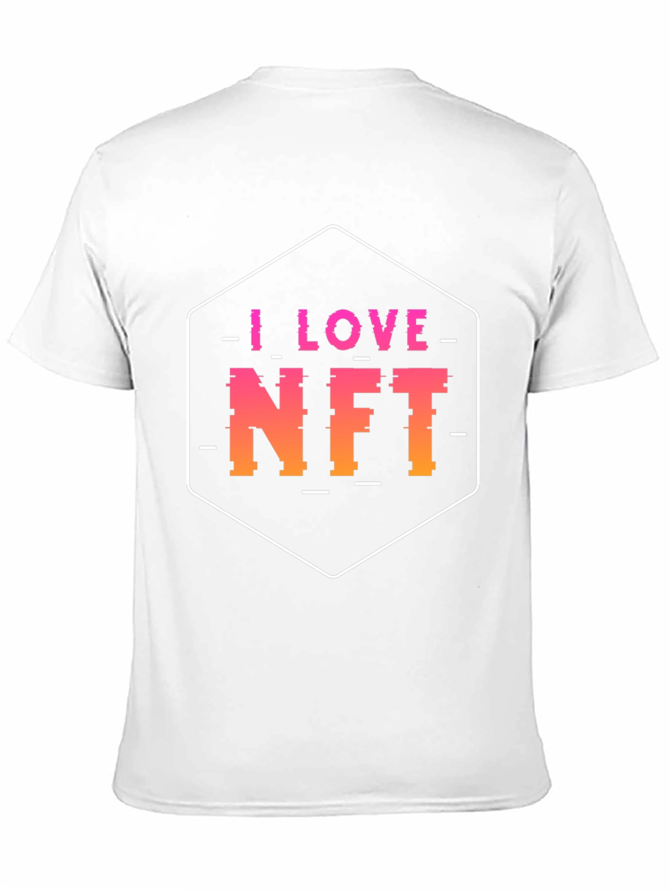 I Love NFT Black T-Shirt