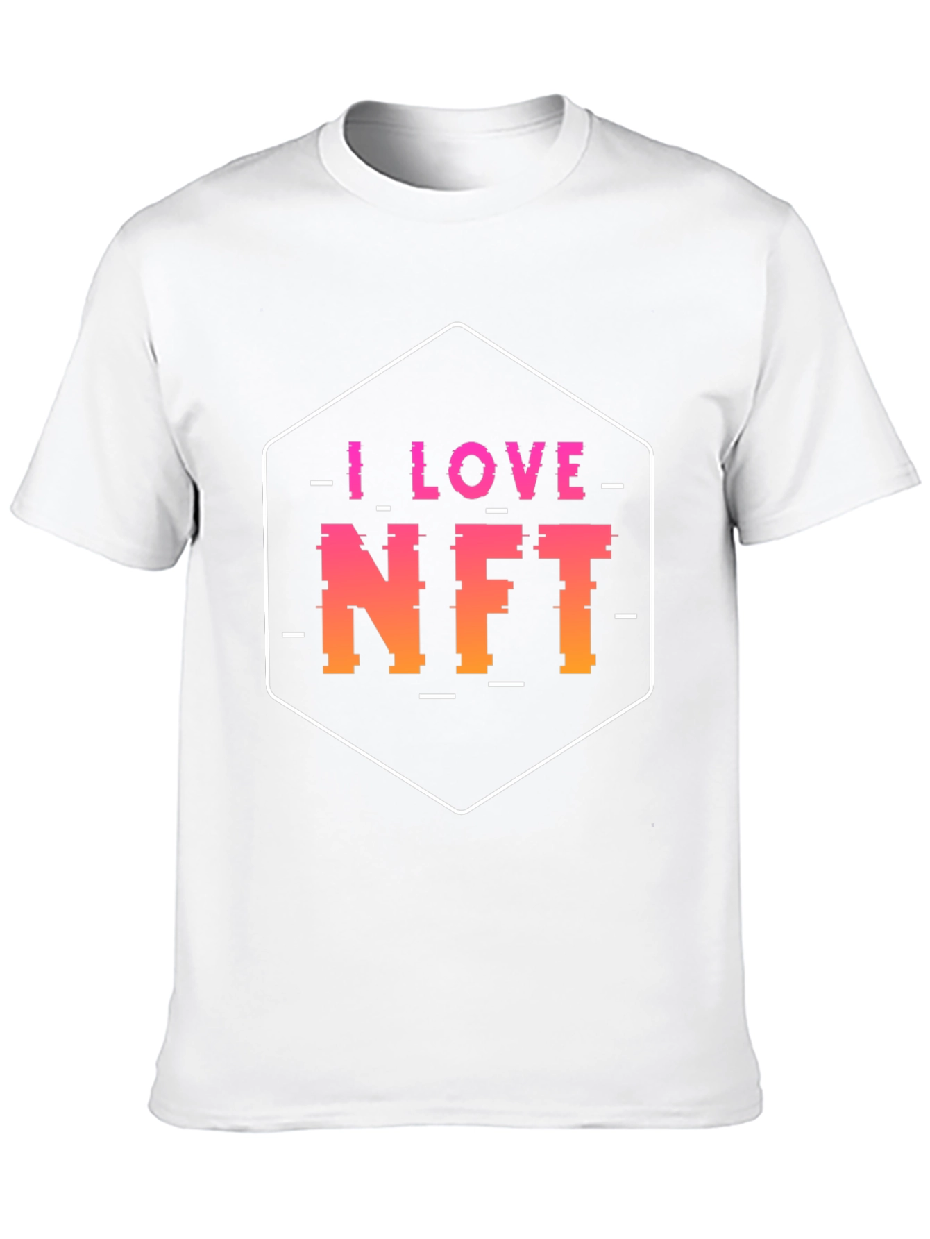 I Love NFT Black T-Shirt