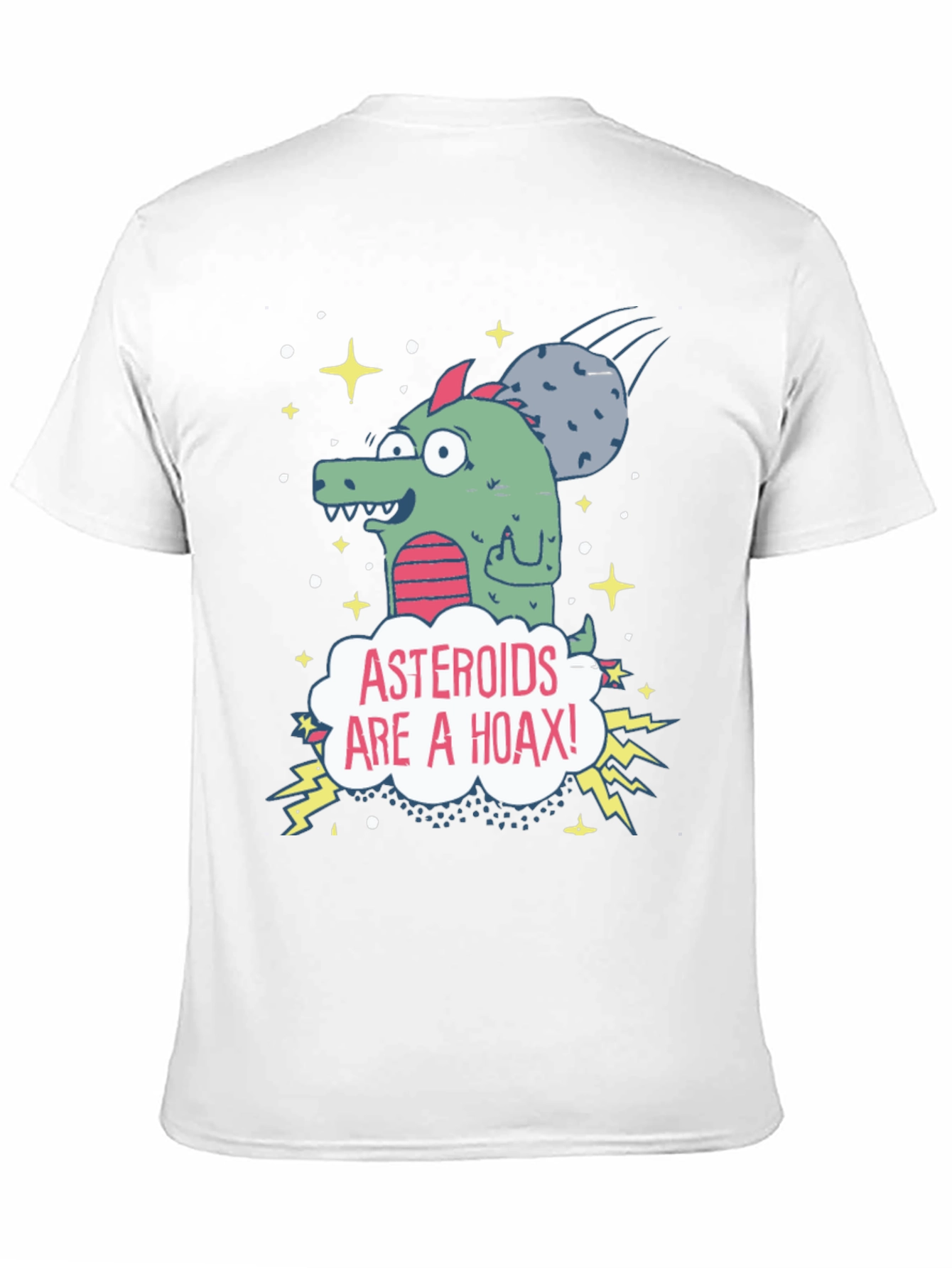Asteroids Are a Hoax T-Shirt