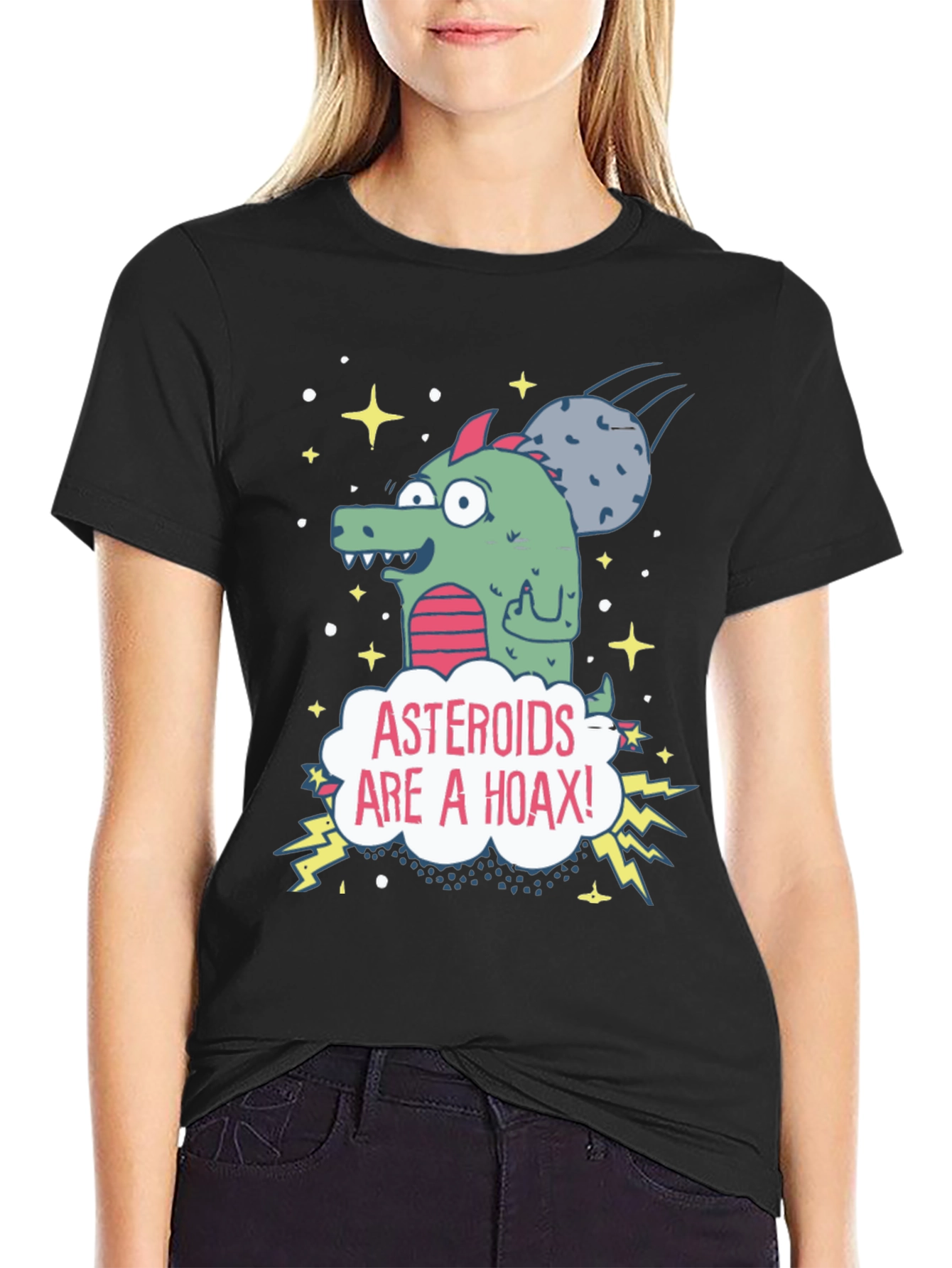Asteroids Are a Hoax T-Shirt