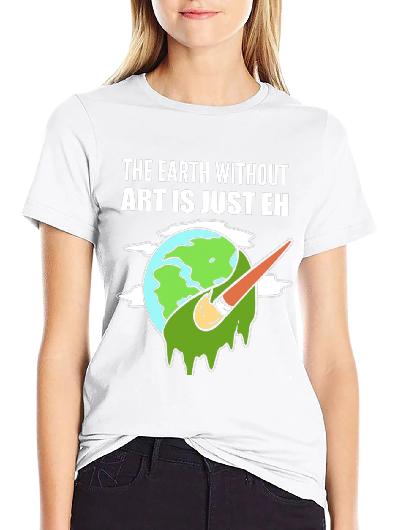 Art Lover Tee: Earth Without Art T-Shirt
