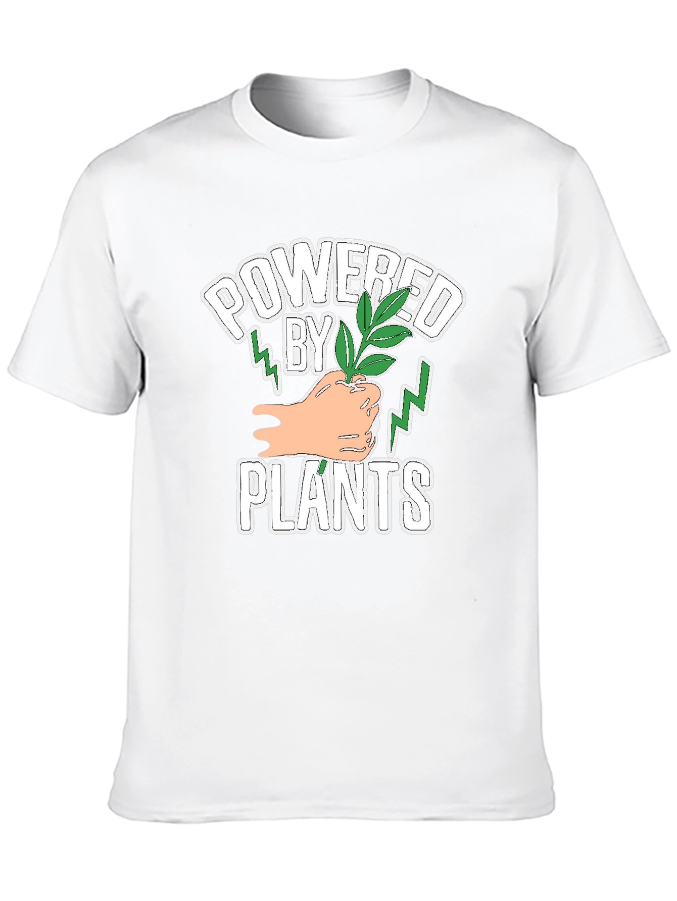 Powered by Plants T-Shirt - Vegan Strong