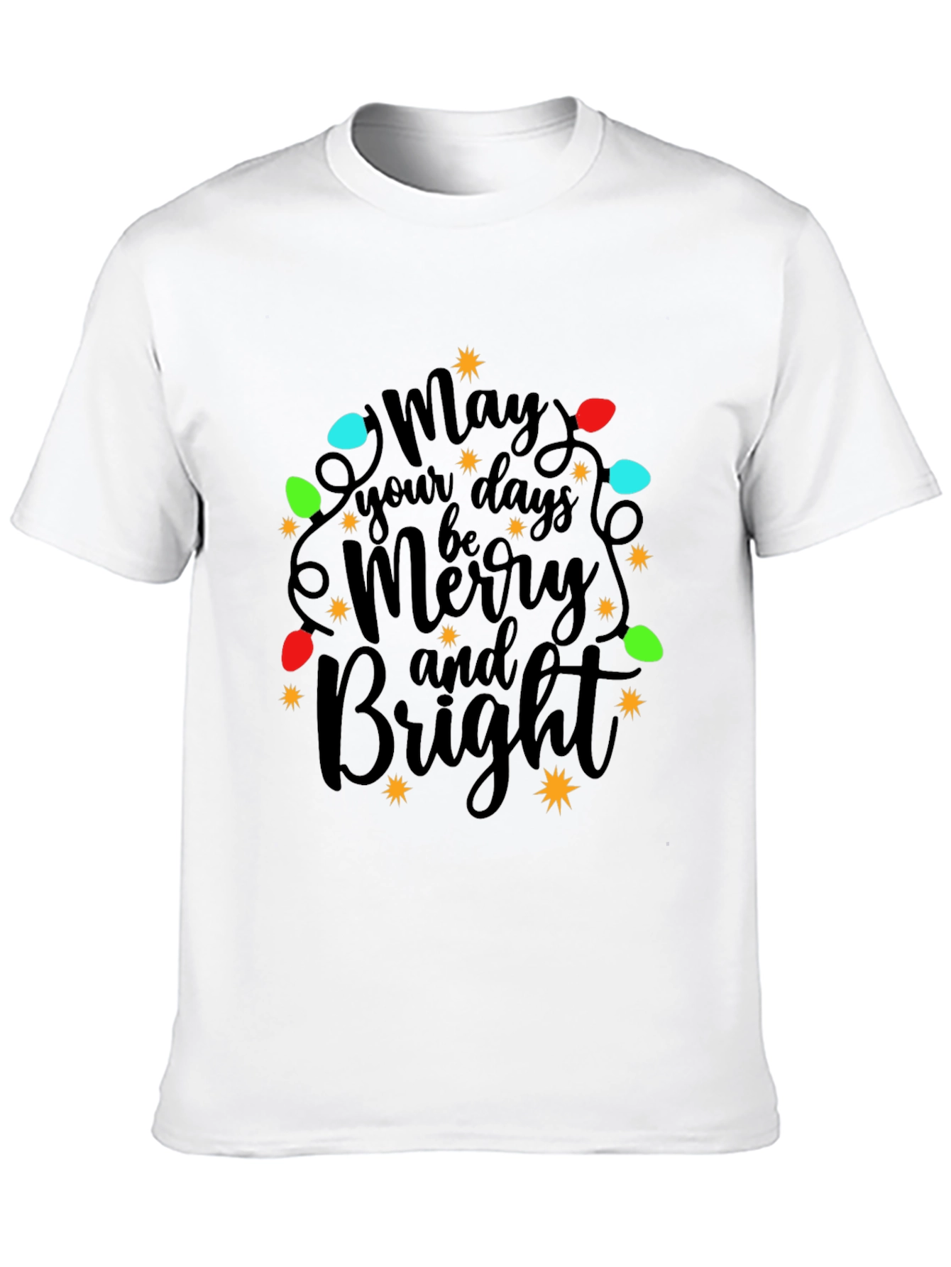 Merry and Bright Holiday Tee