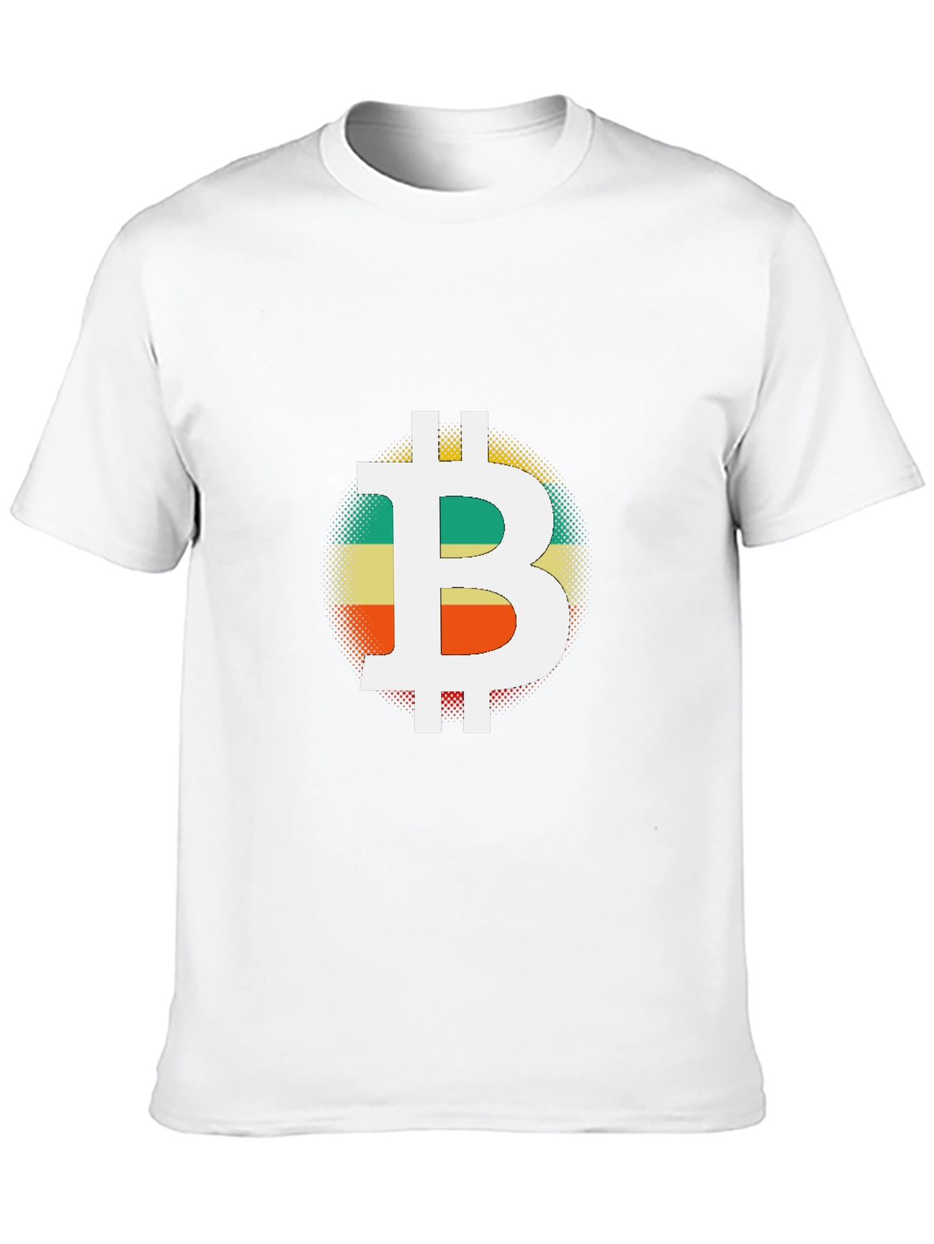 Bitcoin Retro Graphic Black T-Shirt