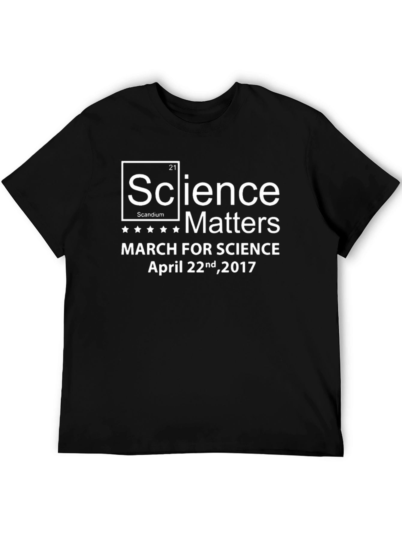 Science Matters March T-Shirt April 22nd 2017