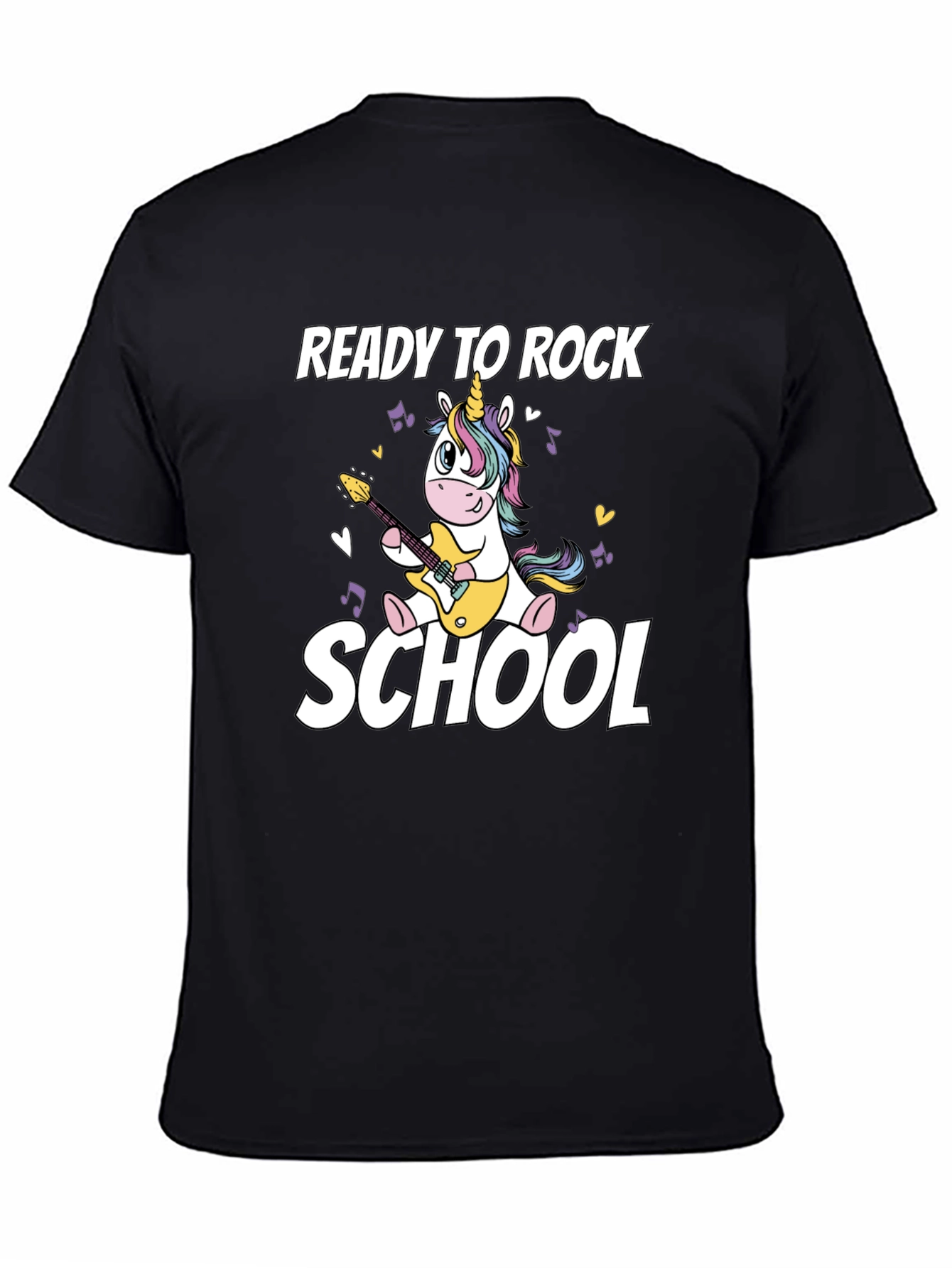 Ready to Rock School Unicorn T-Shirt