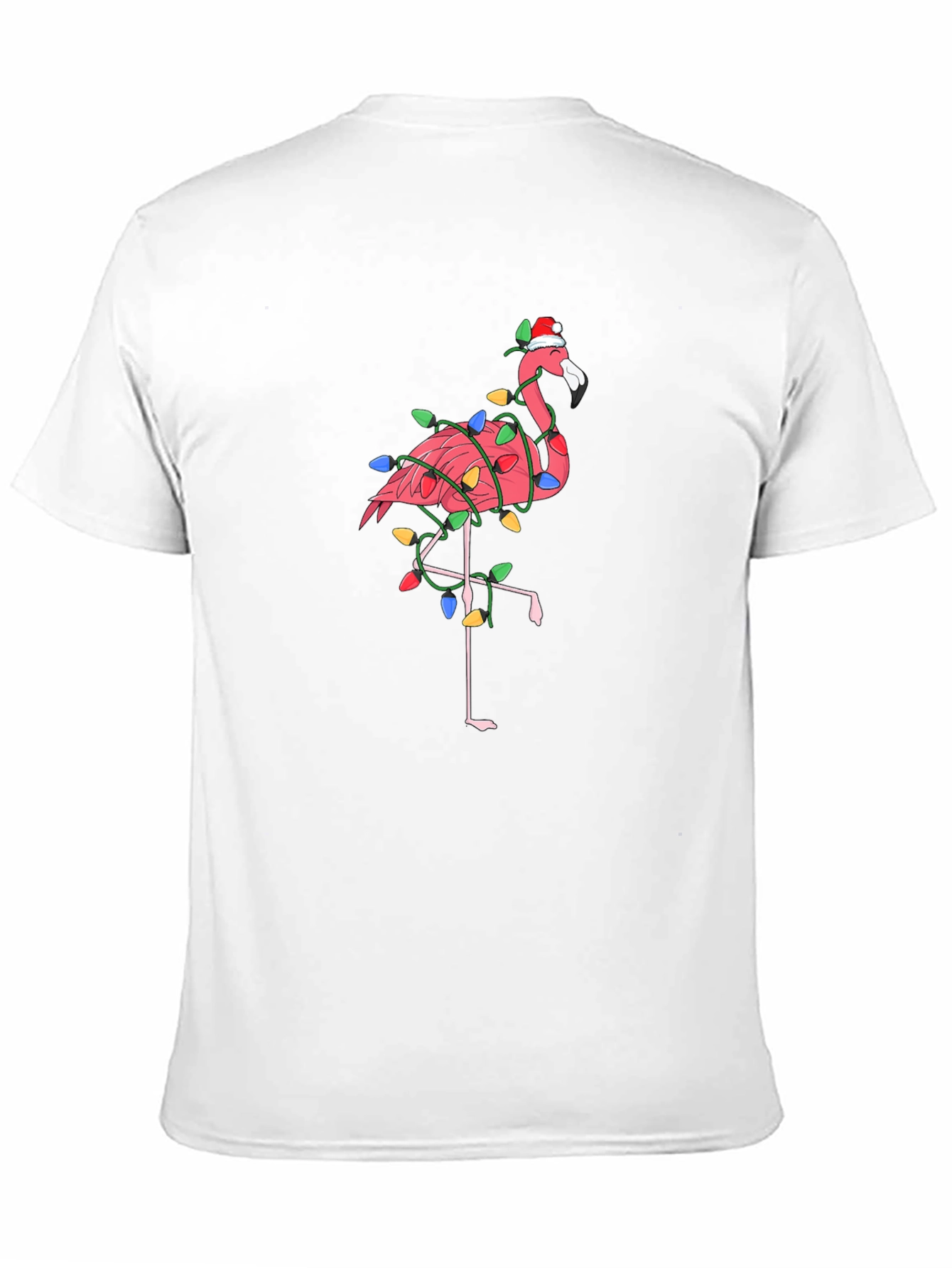 Christmas Flamingo T-Shirt - Holiday Party Tee