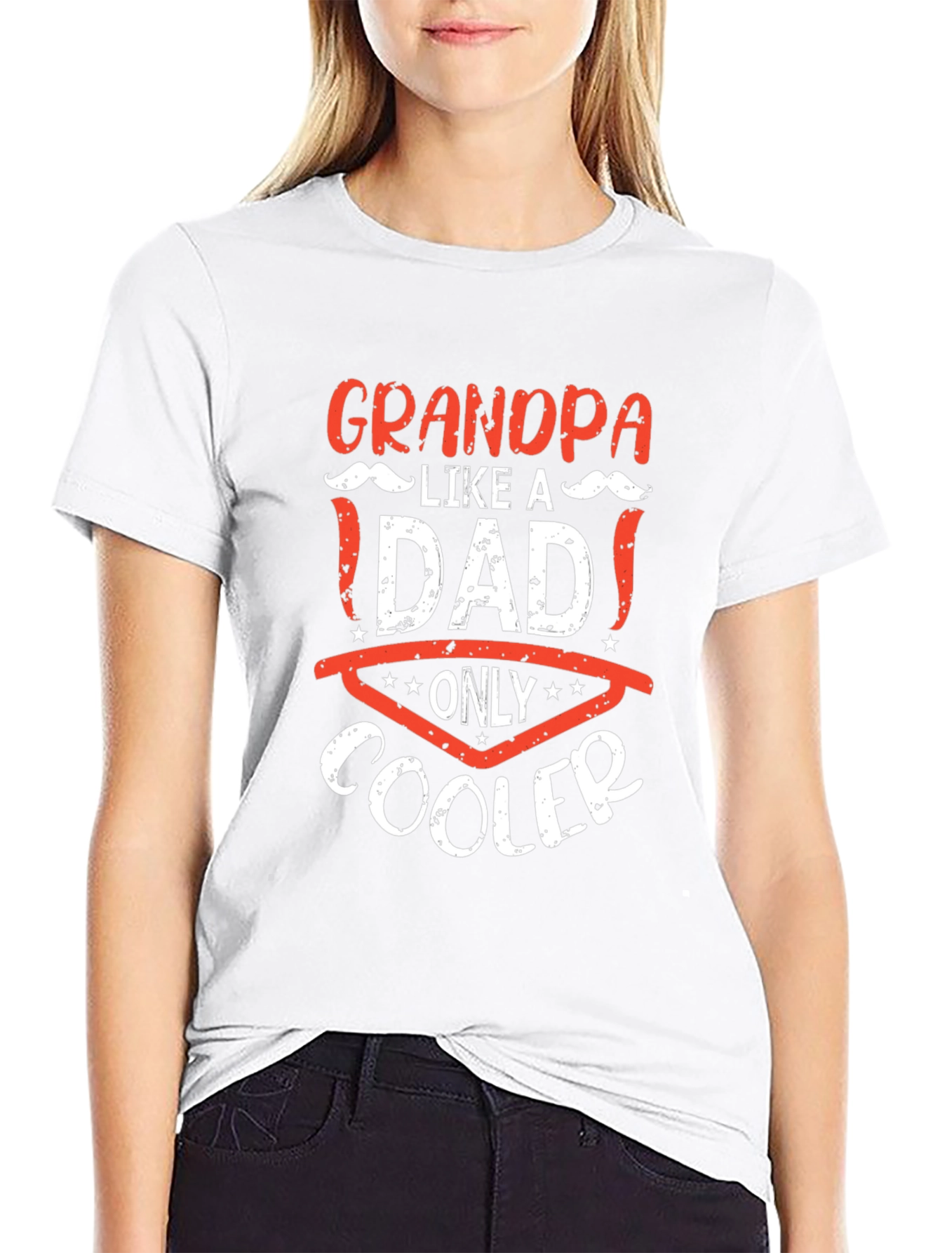 Grandpa Like A Dad Only Cooler T-Shirt
