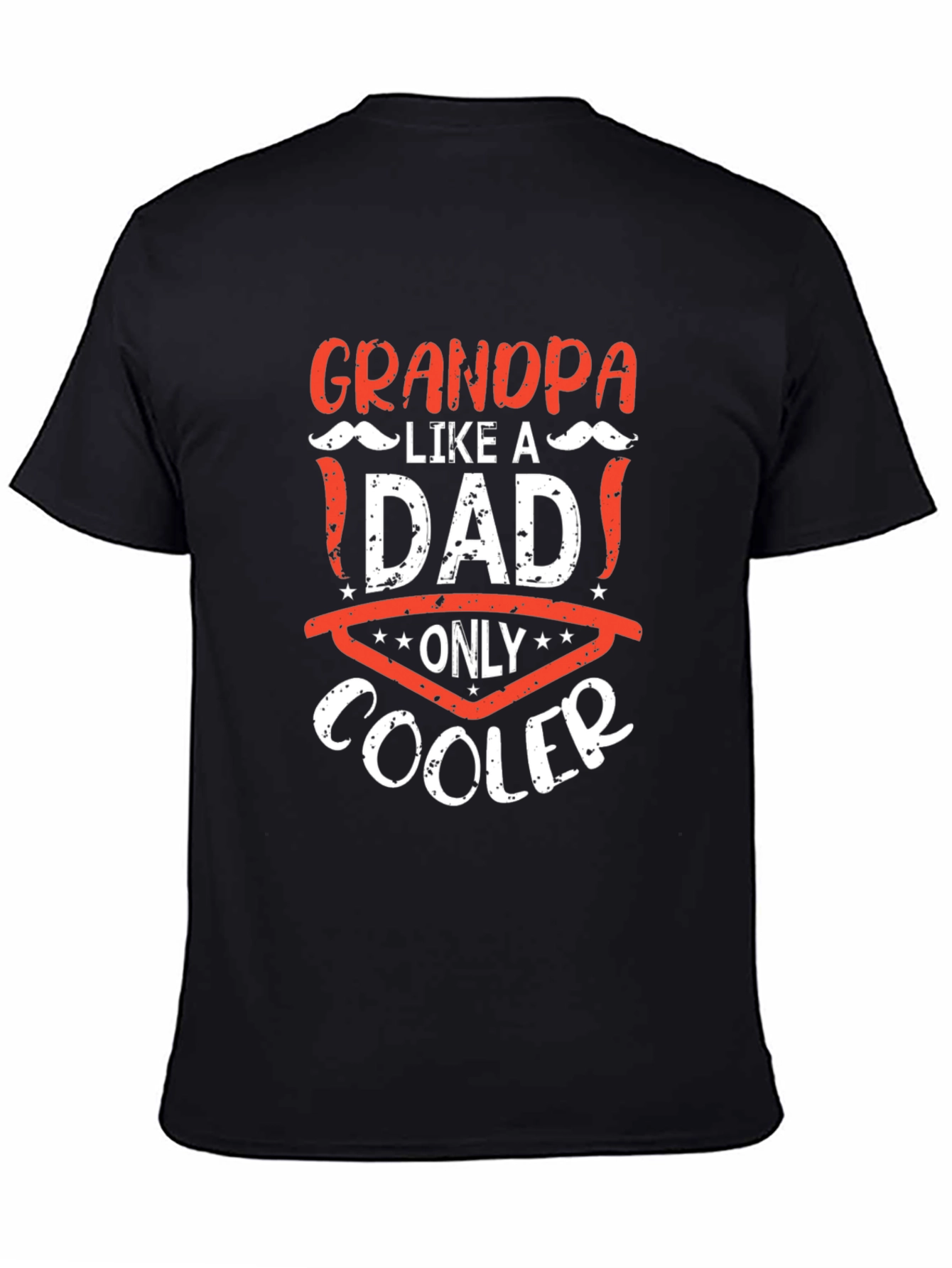 Grandpa Like A Dad Only Cooler T-Shirt