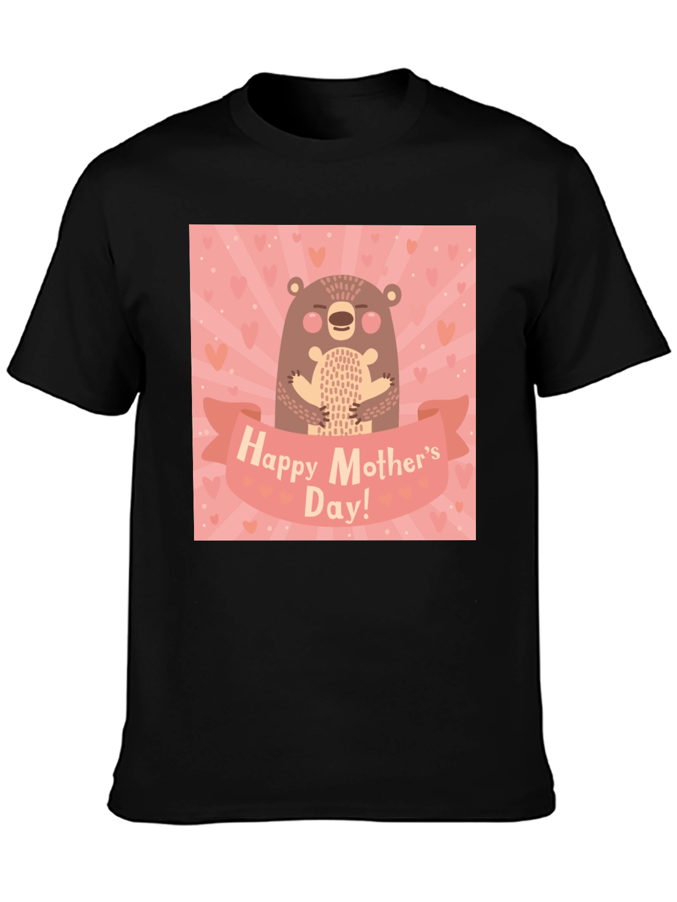 Happy Mothers Day Bear Graphic Tee