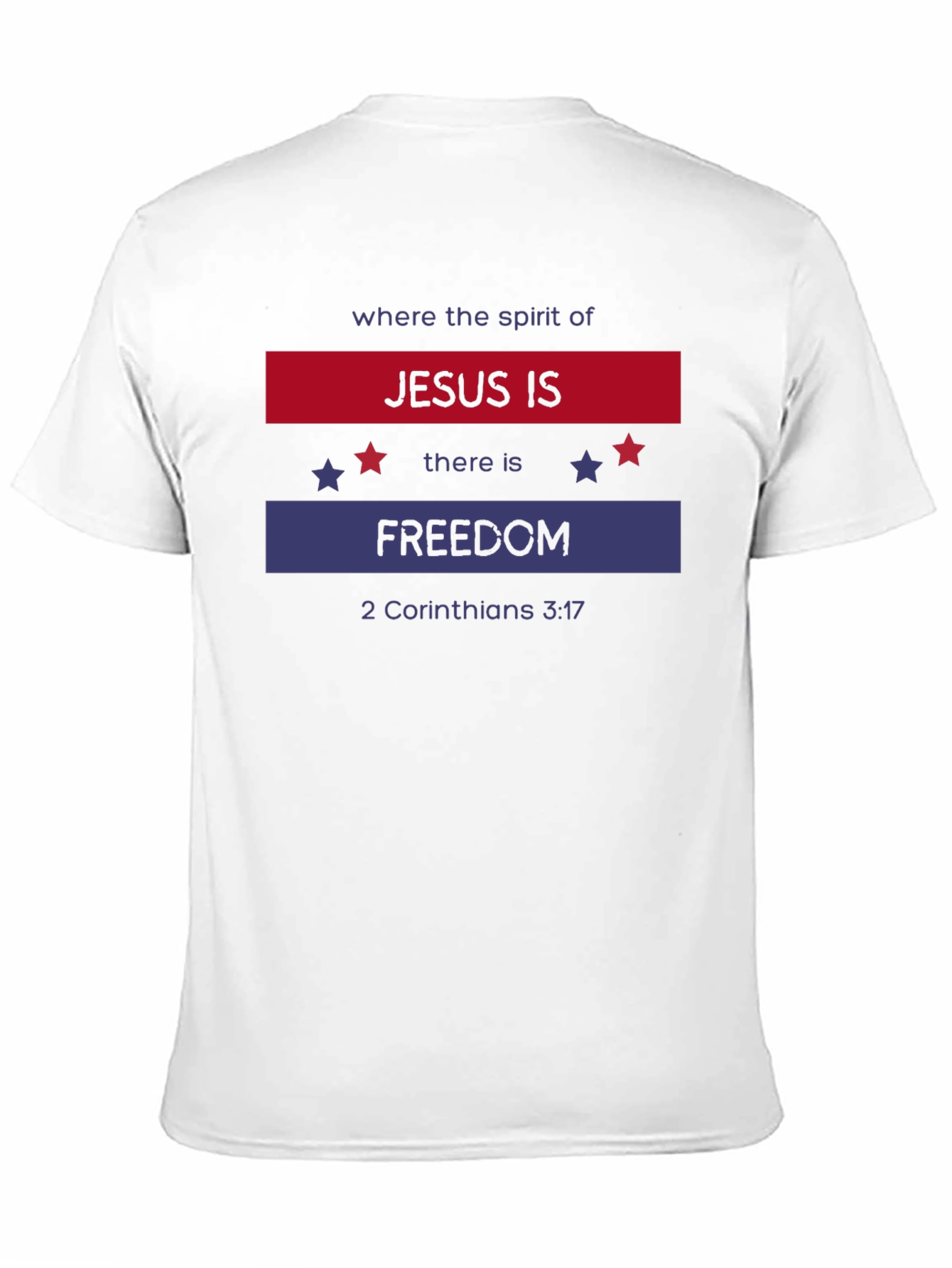 Jesus Is Freedom Patriotic T-Shirt