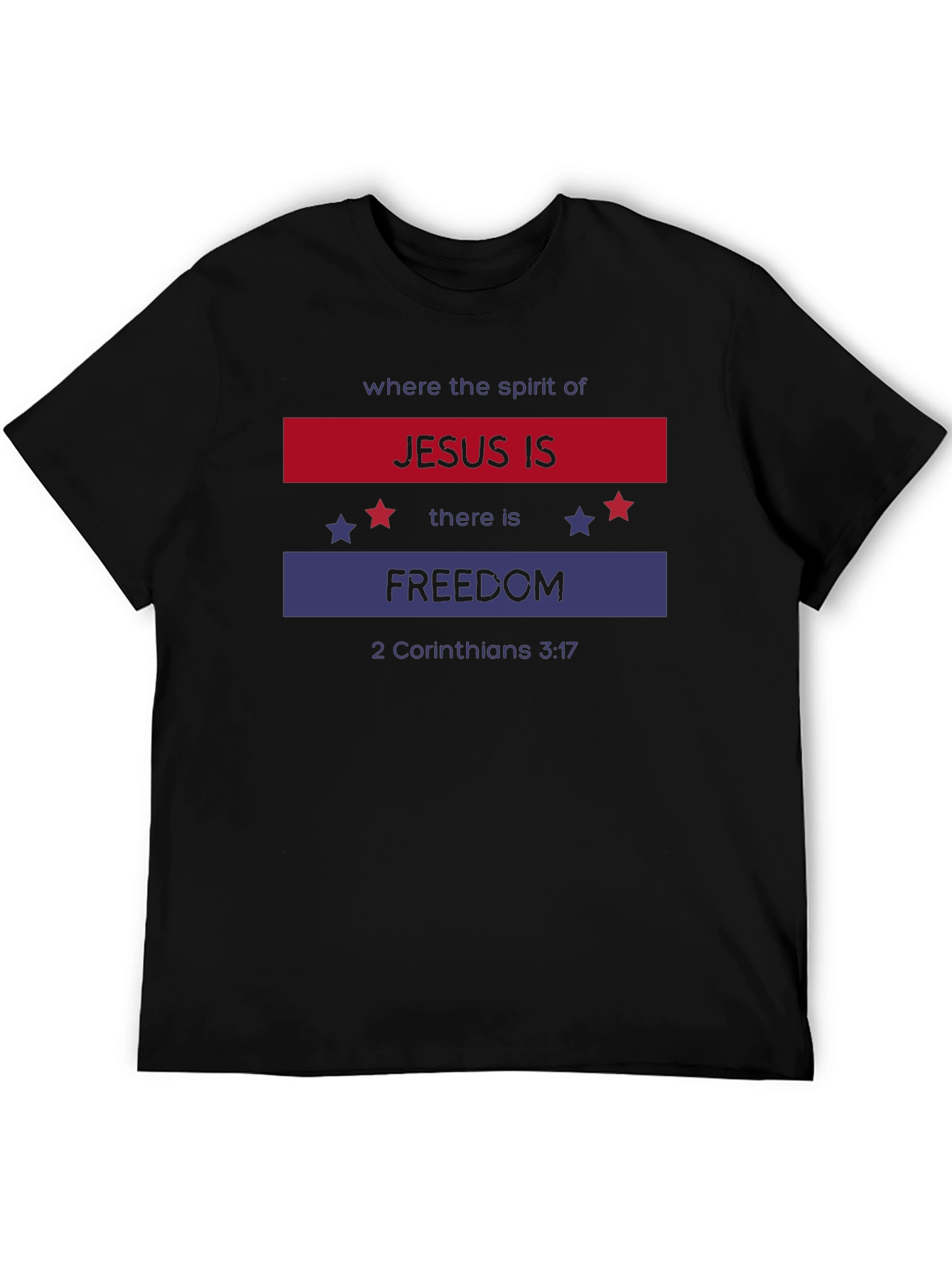 Jesus Is Freedom Patriotic T-Shirt