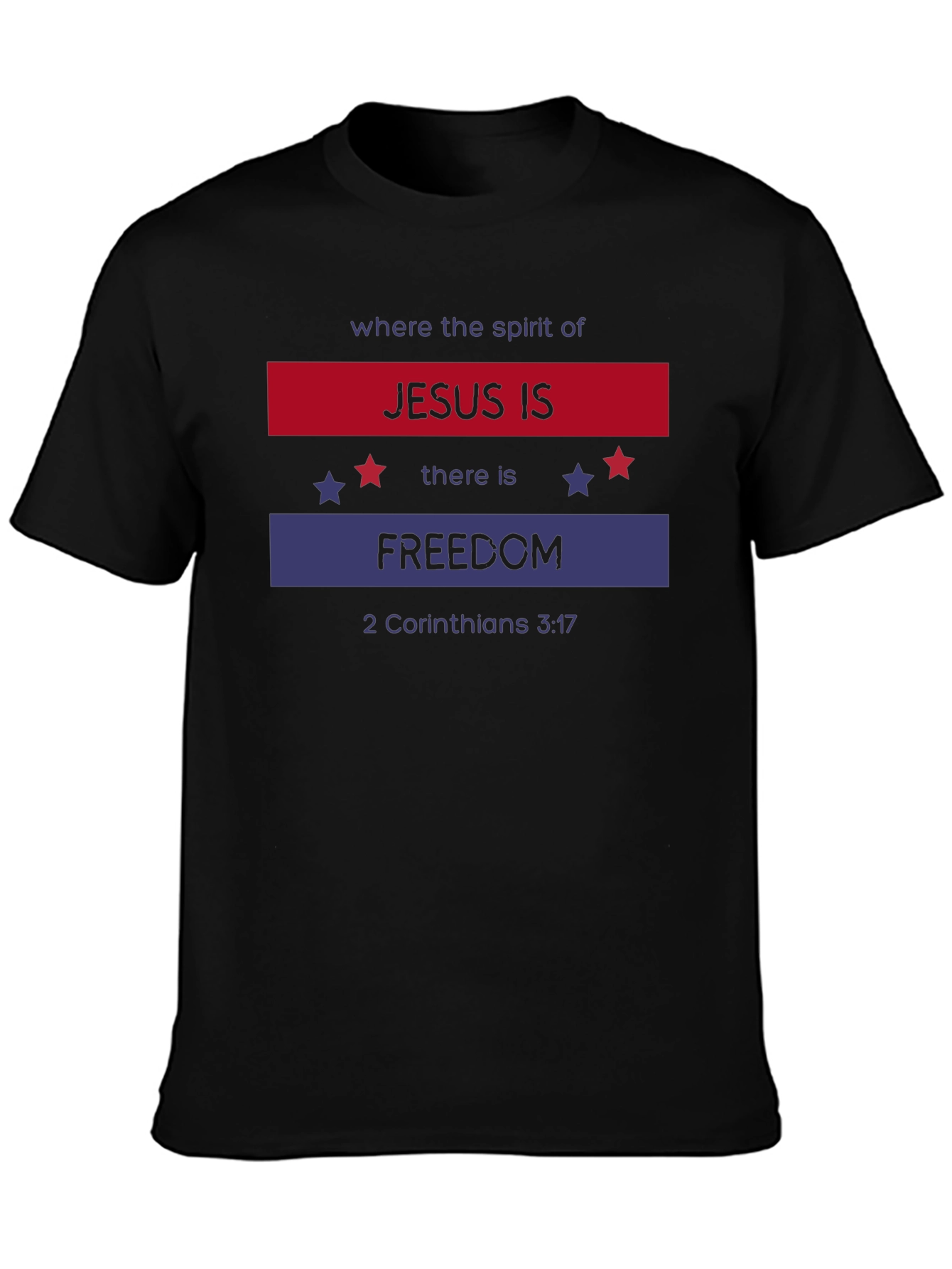 Jesus Is Freedom Patriotic T-Shirt