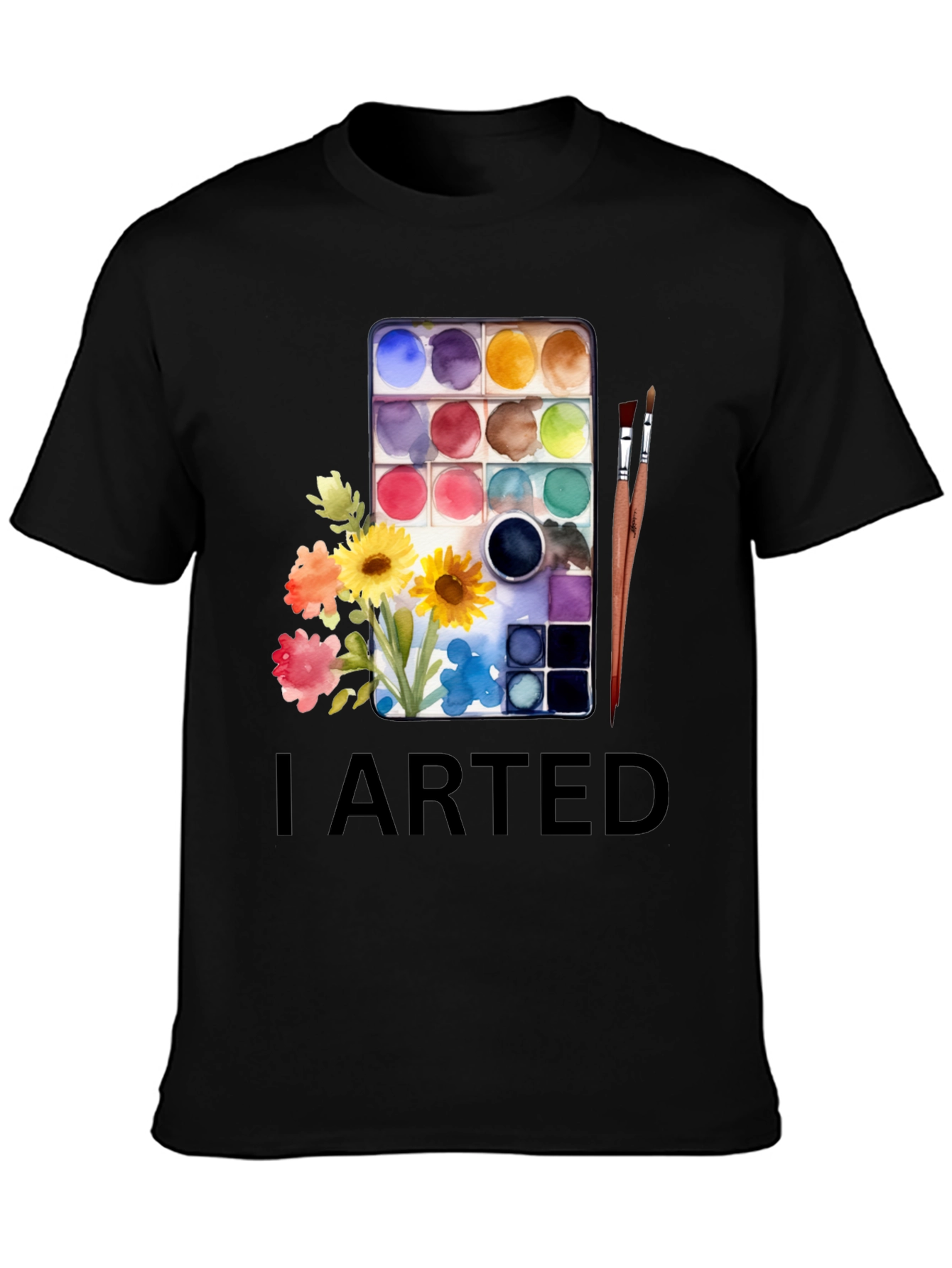 I Arted T-Shirt - Artist Palette Design