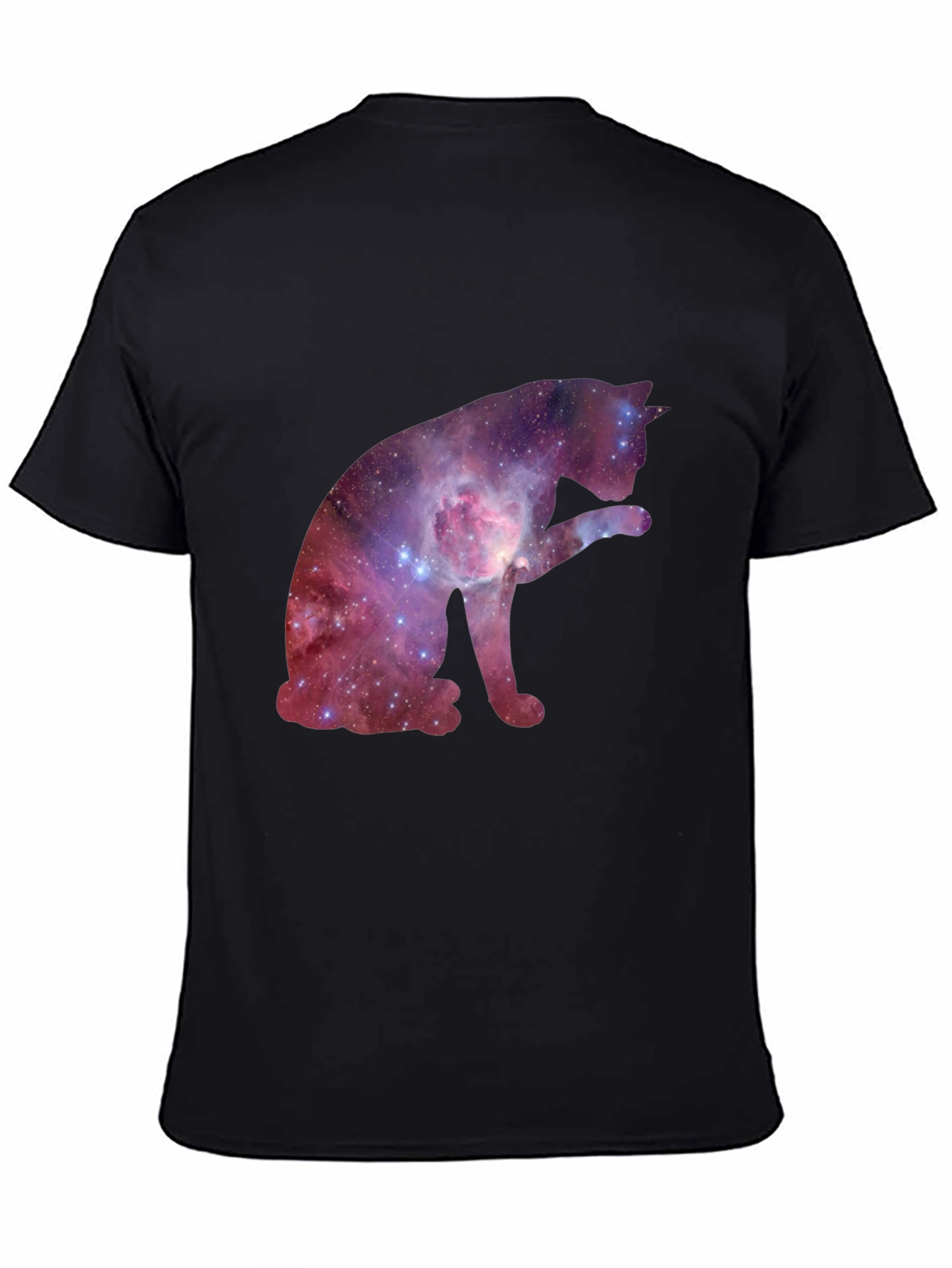 Galaxy Cat T-Shirt - Cosmic Feline Tee