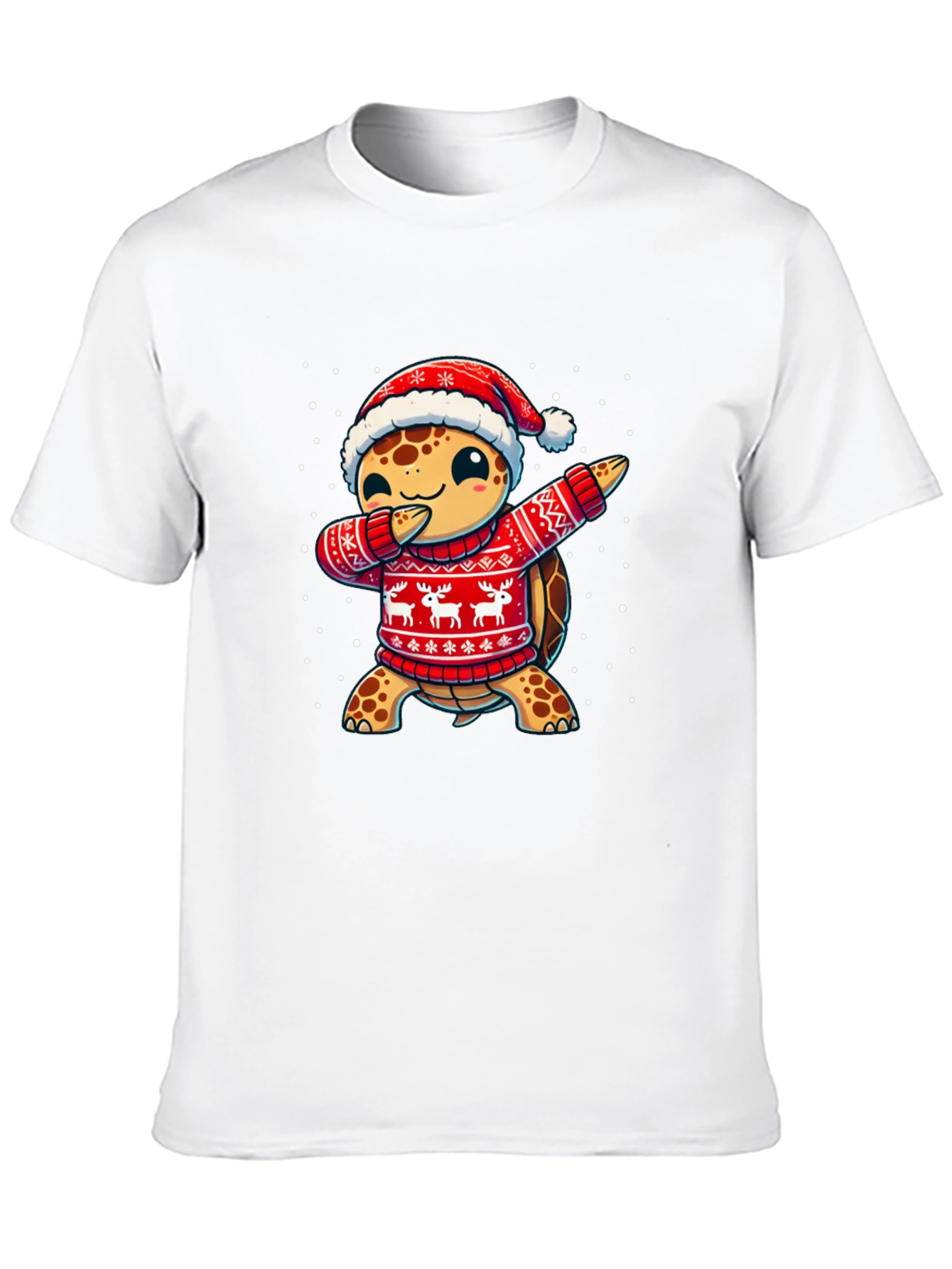 Festive Turtle Dab T-Shirt