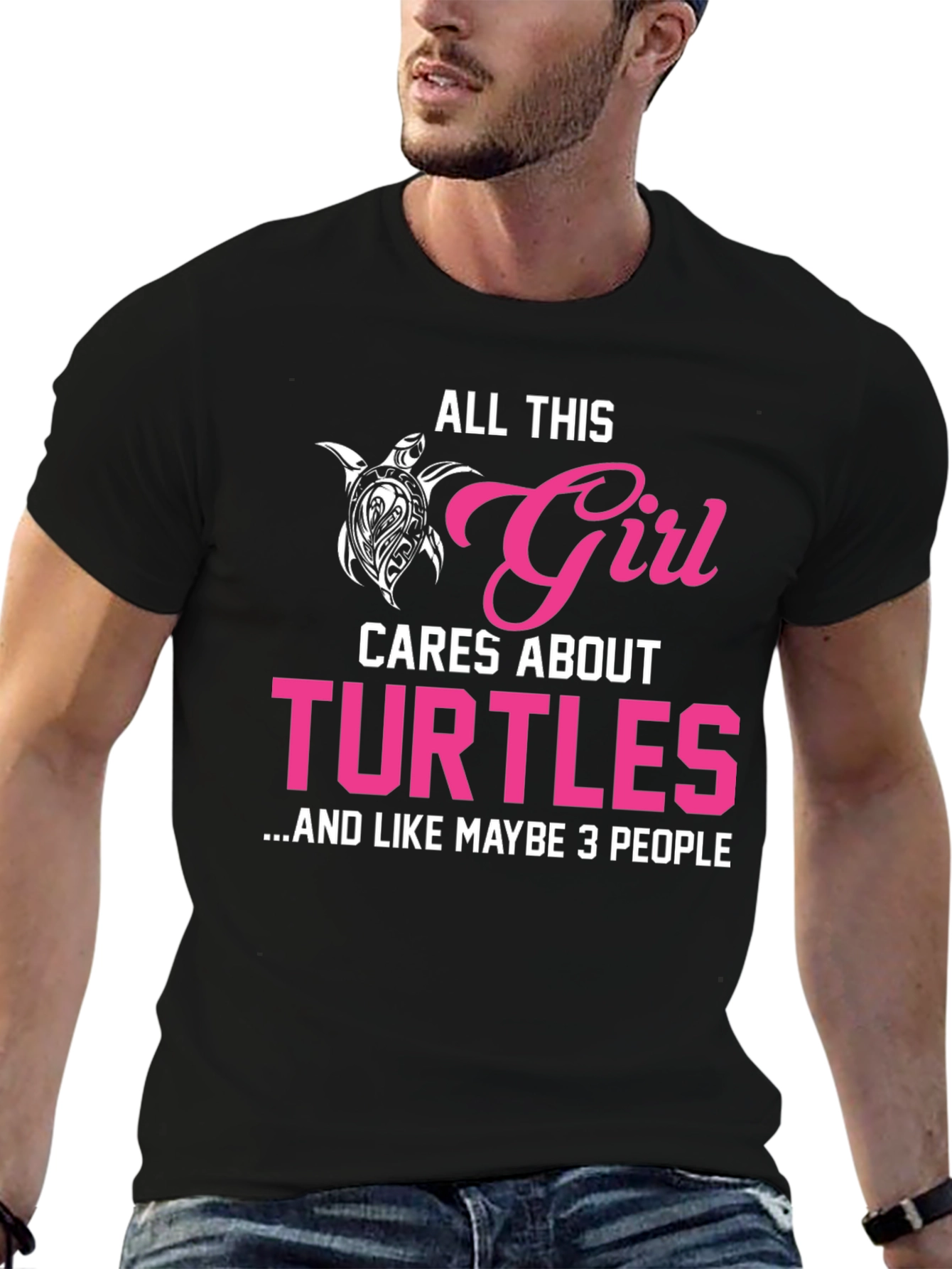 All This Girl Cares About Turtles T-Shirt