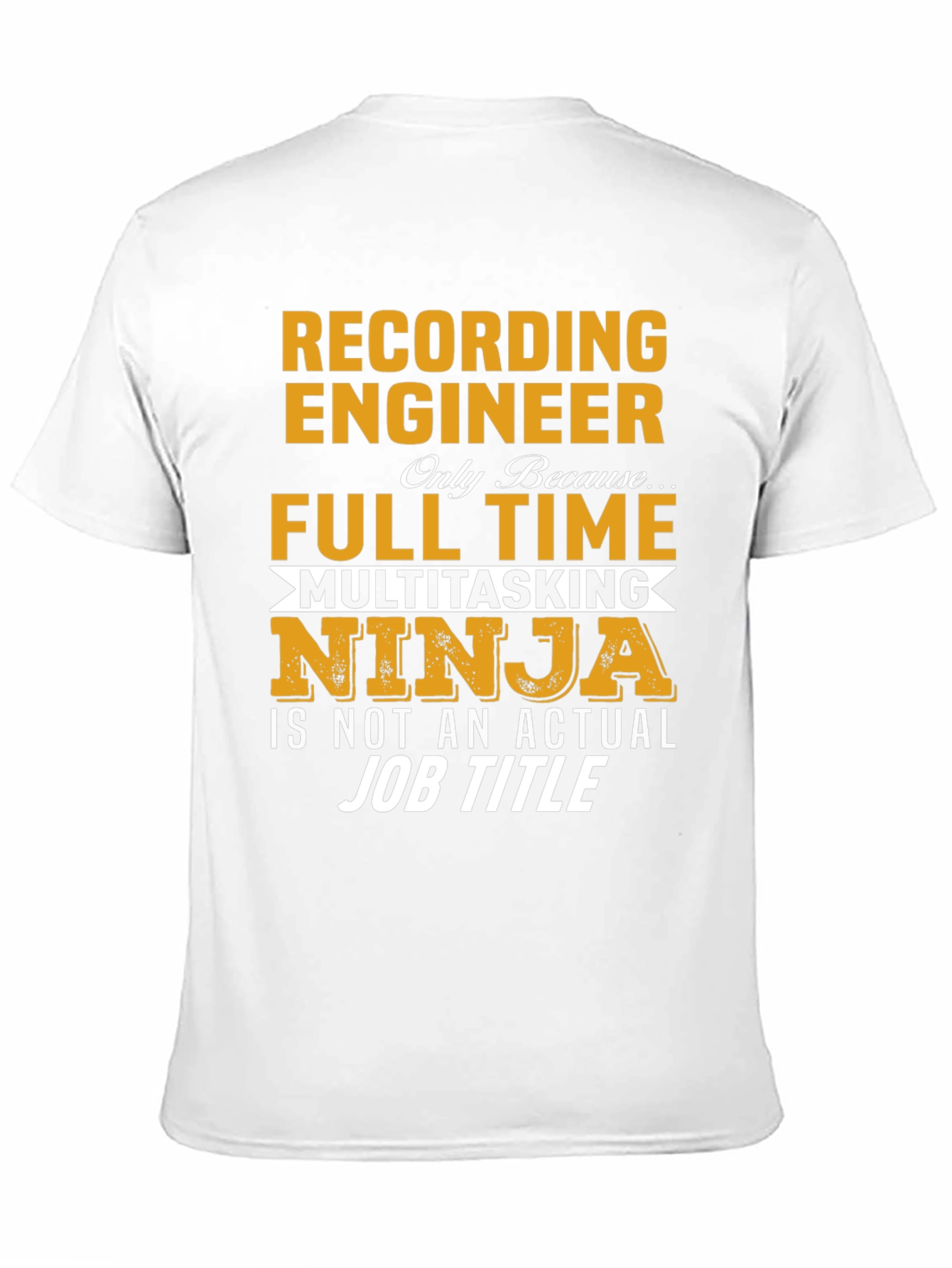 Recording Engineer Funny T-Shirt