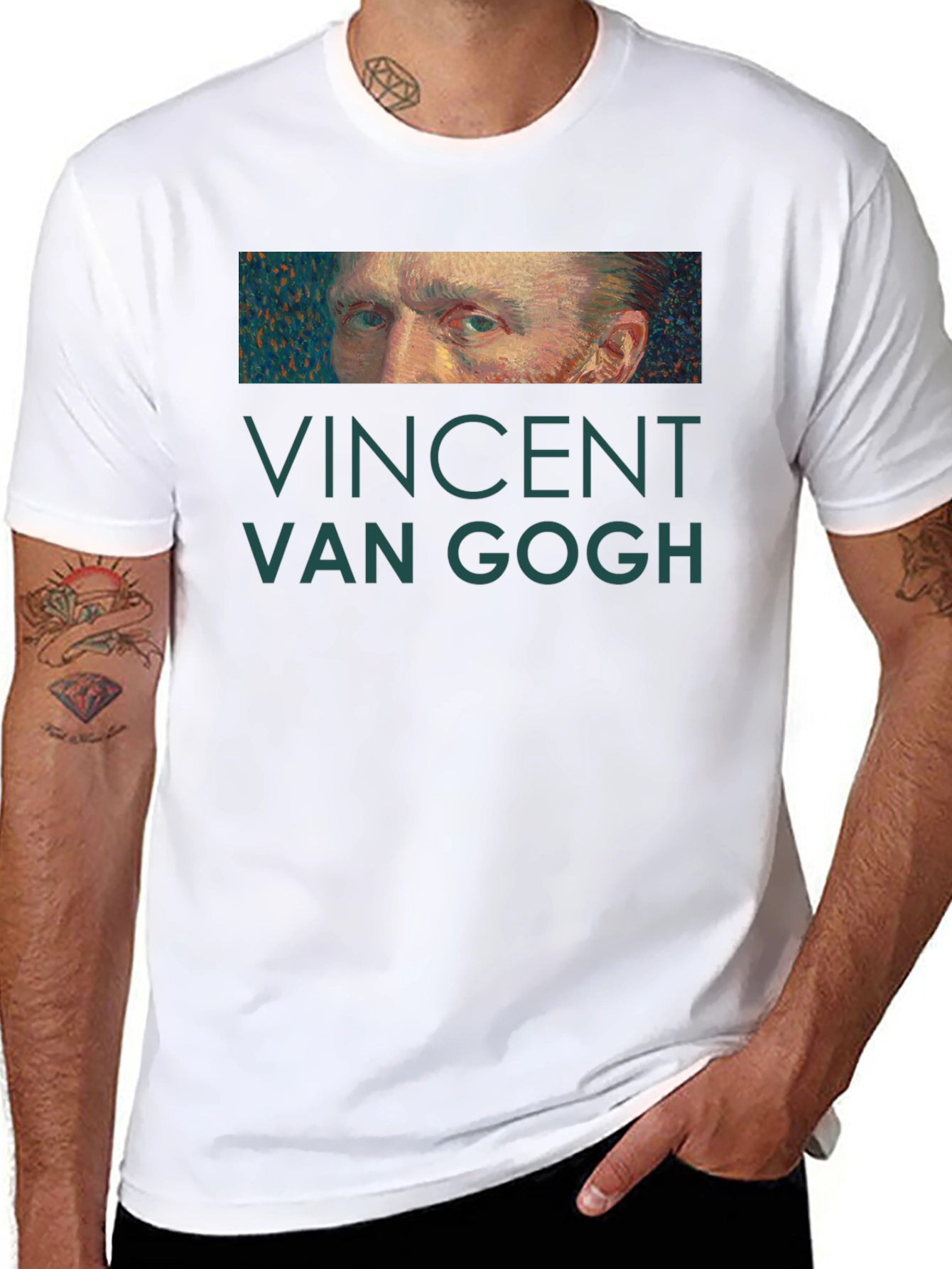 Vincent Van Gogh Portrait Graphic T-Shirt