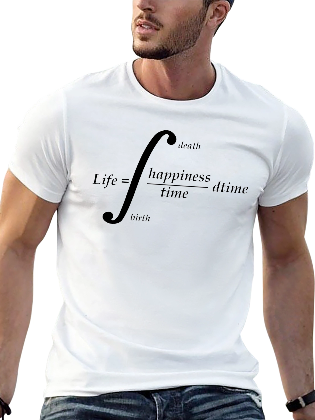 Life Formula T-Shirt - Philosophical Equation Tee