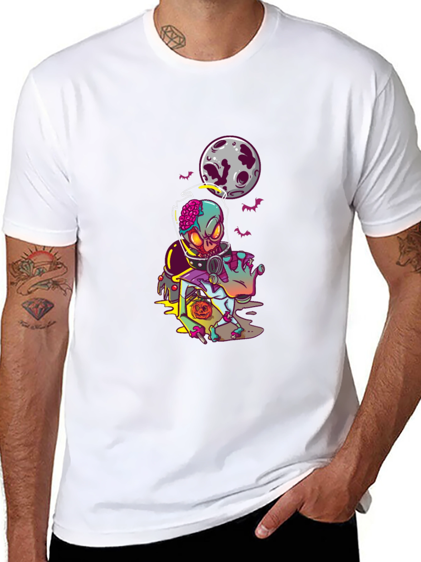Zombie Roller Skating T-Shirt
