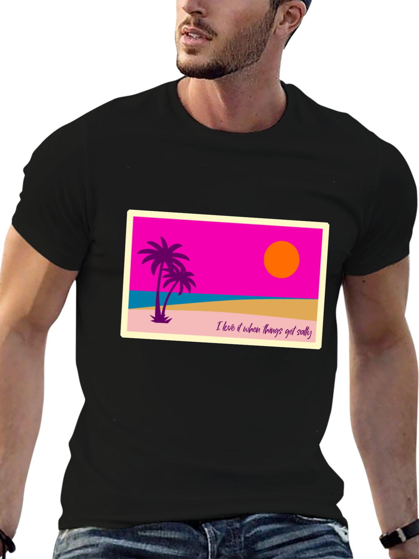 Salty Beach Graphic Tee