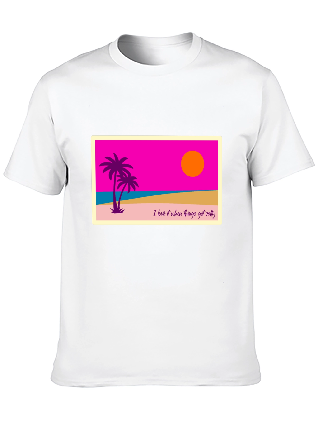 Salty Beach Graphic Tee