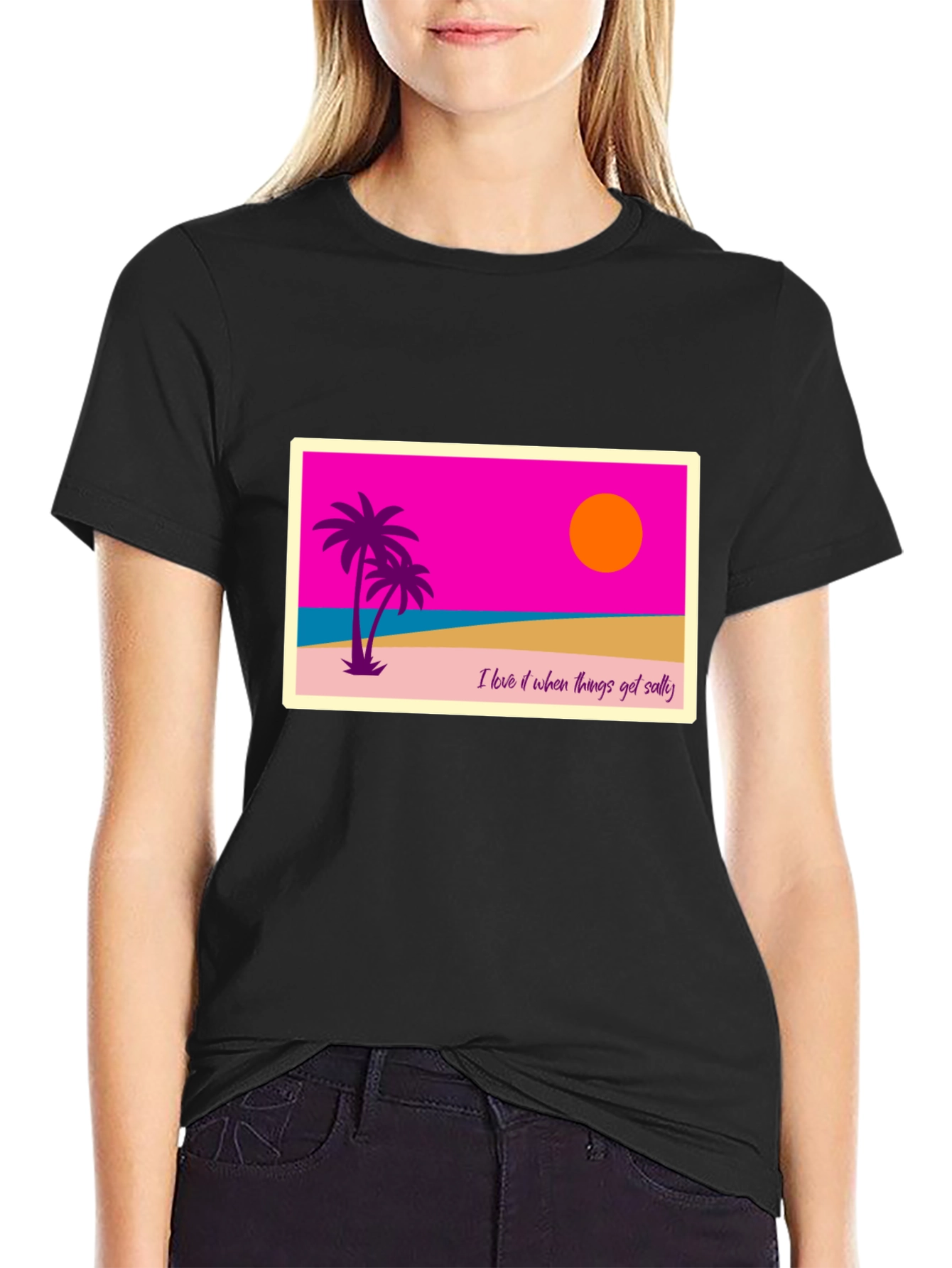 Salty Beach Graphic Tee
