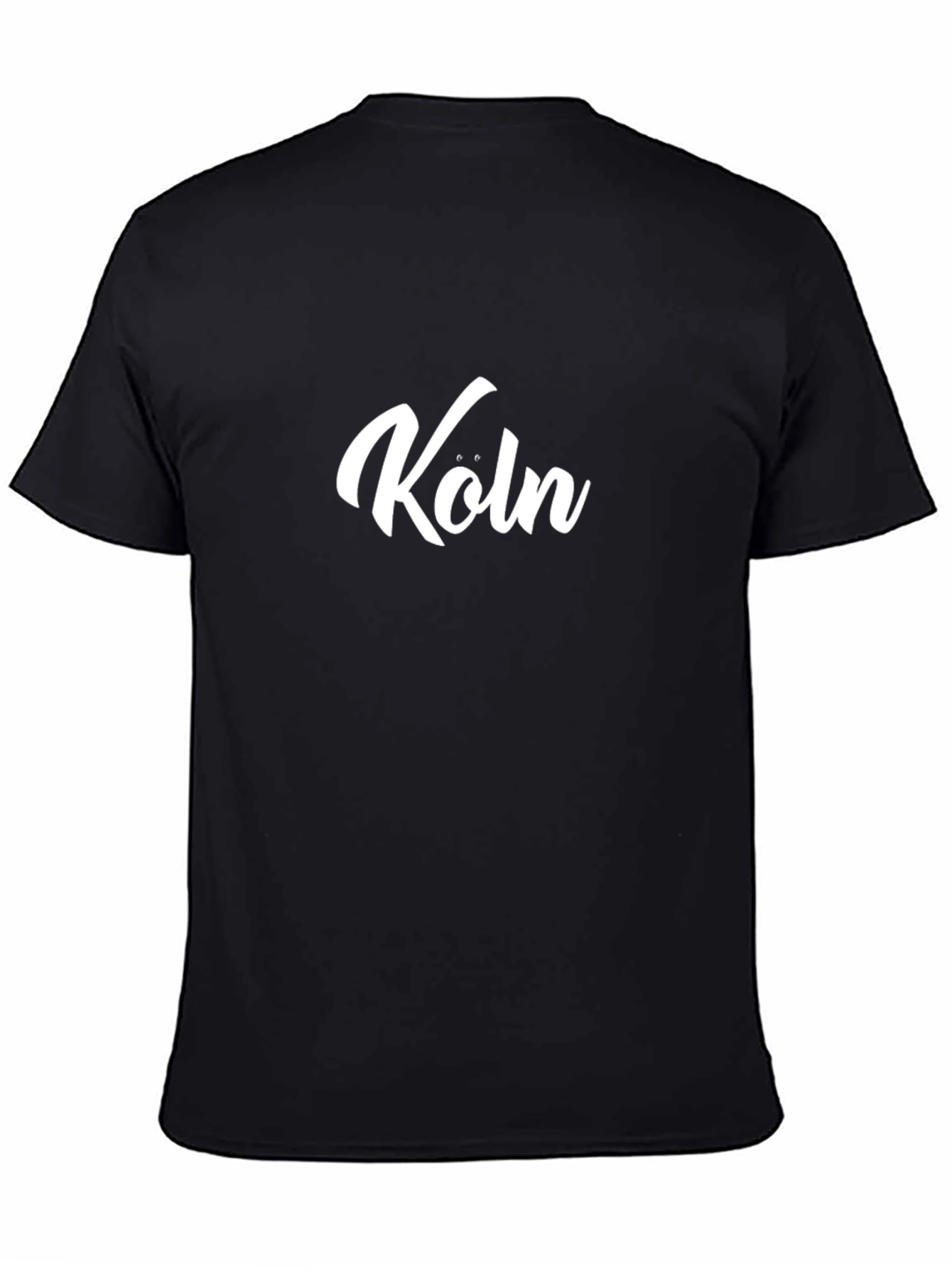 Köln T-Shirt - Black Cotton Graphic Tee