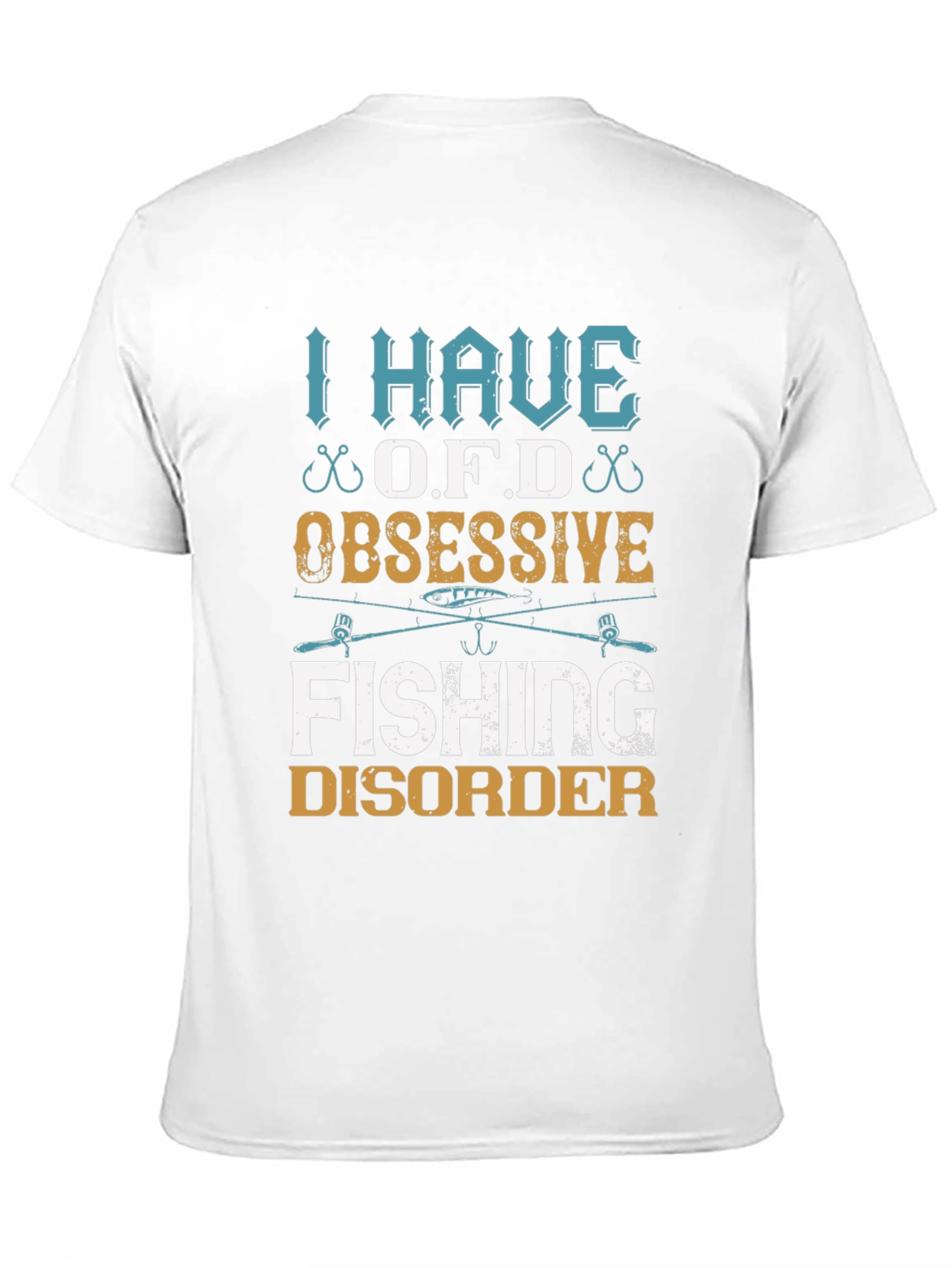 Obsessive Fishing Disorder Graphic Tee