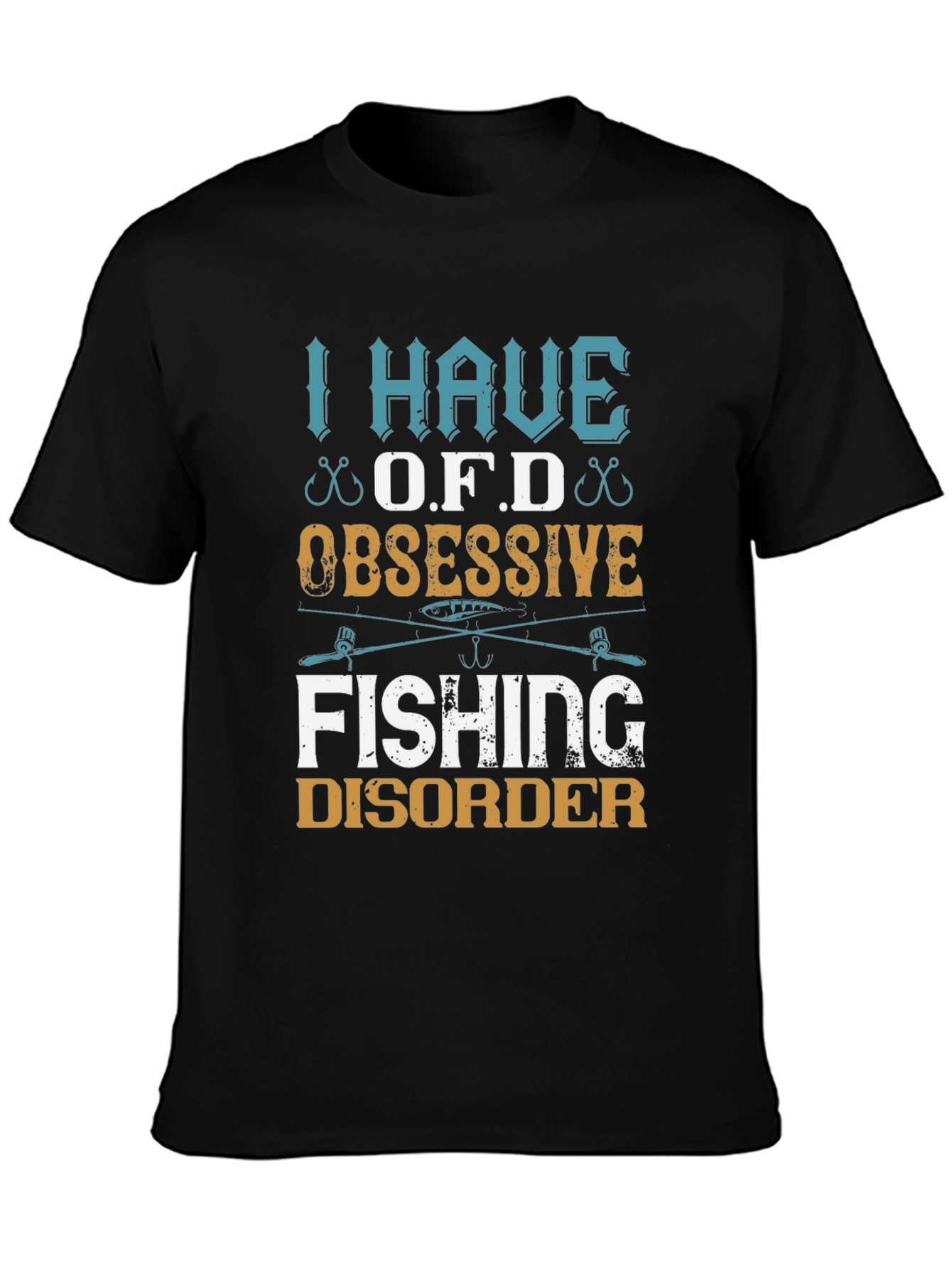 Obsessive Fishing Disorder Graphic Tee