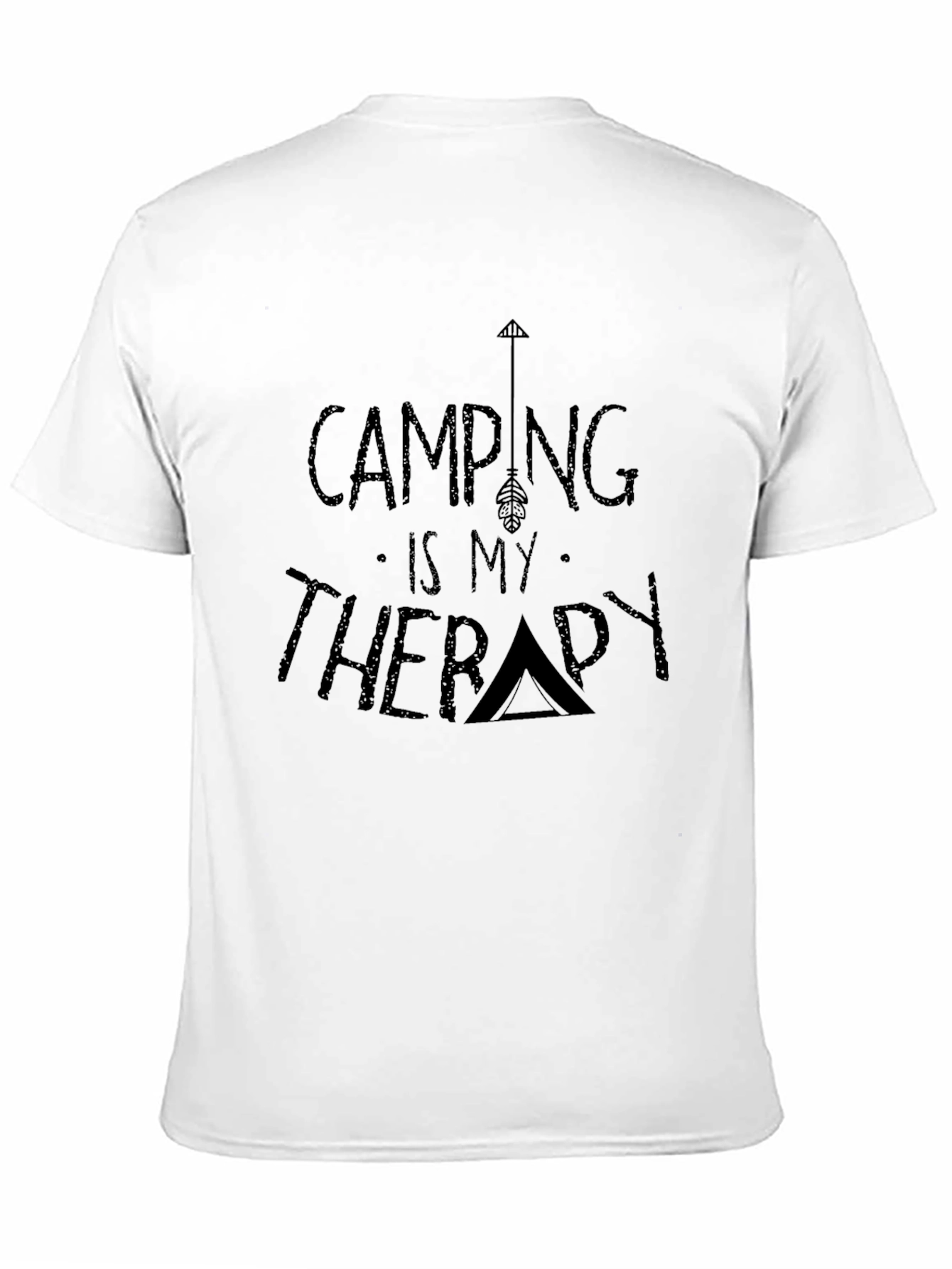Camping is My Therapy Graphic T-Shirt