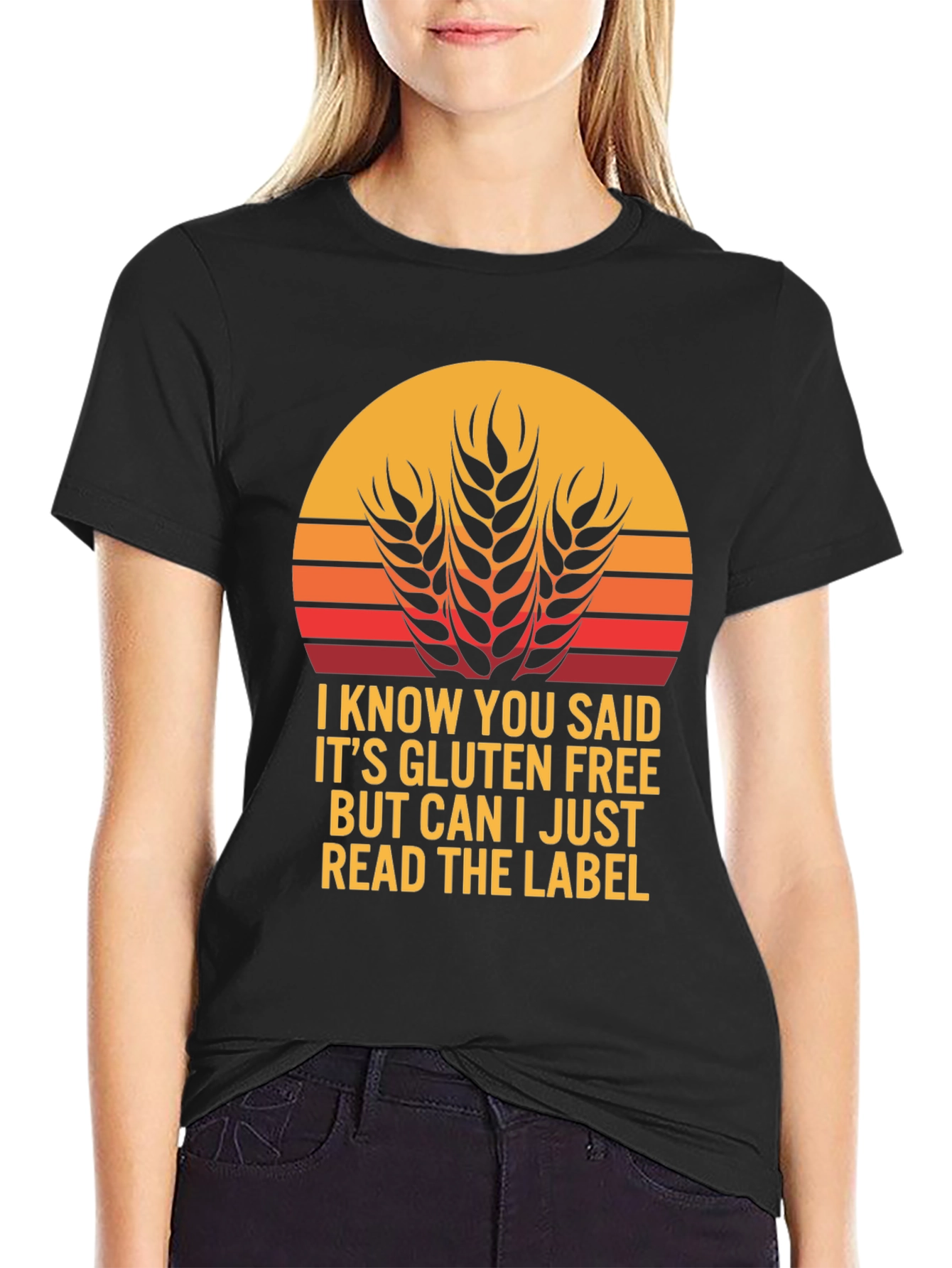 Gluten Free T-Shirt - Read the Label