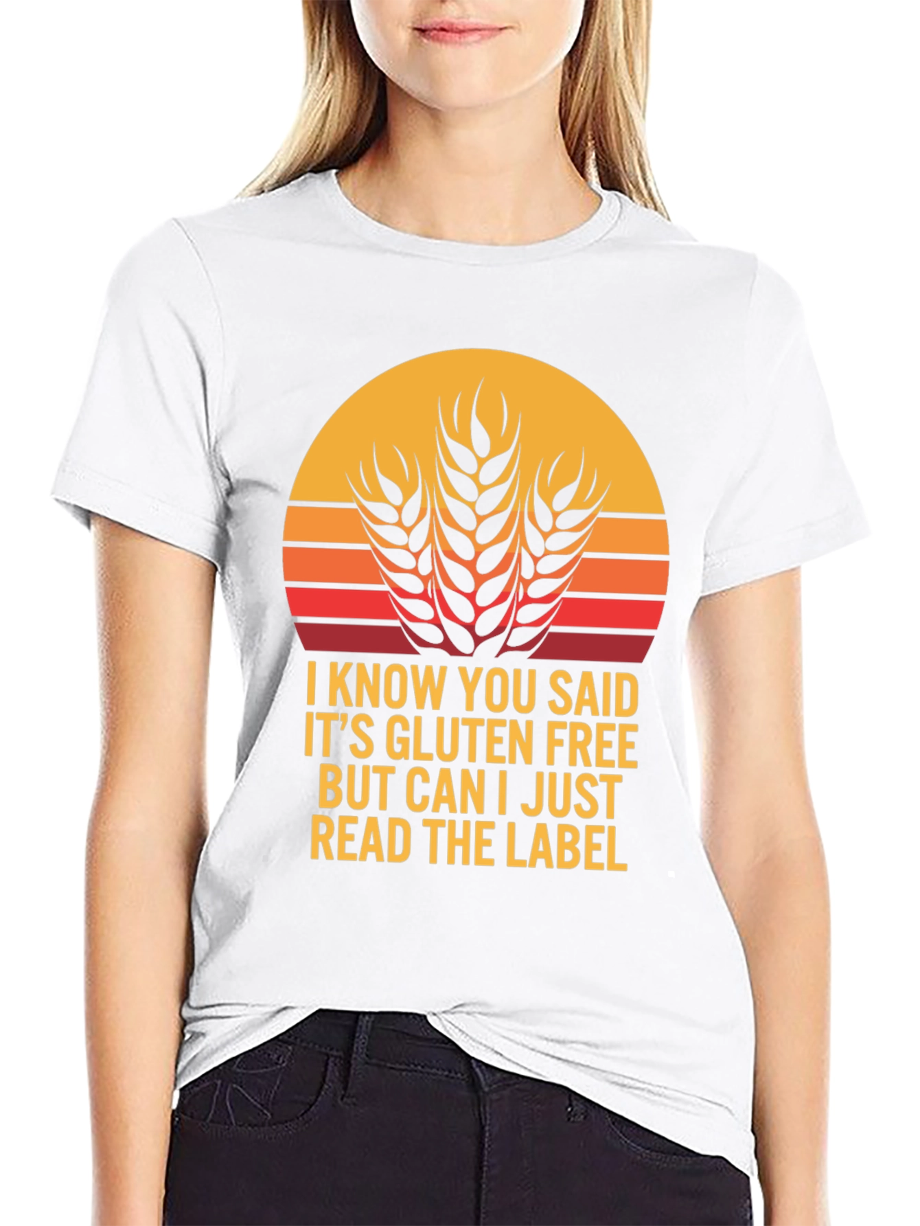 Gluten Free T-Shirt - Read the Label
