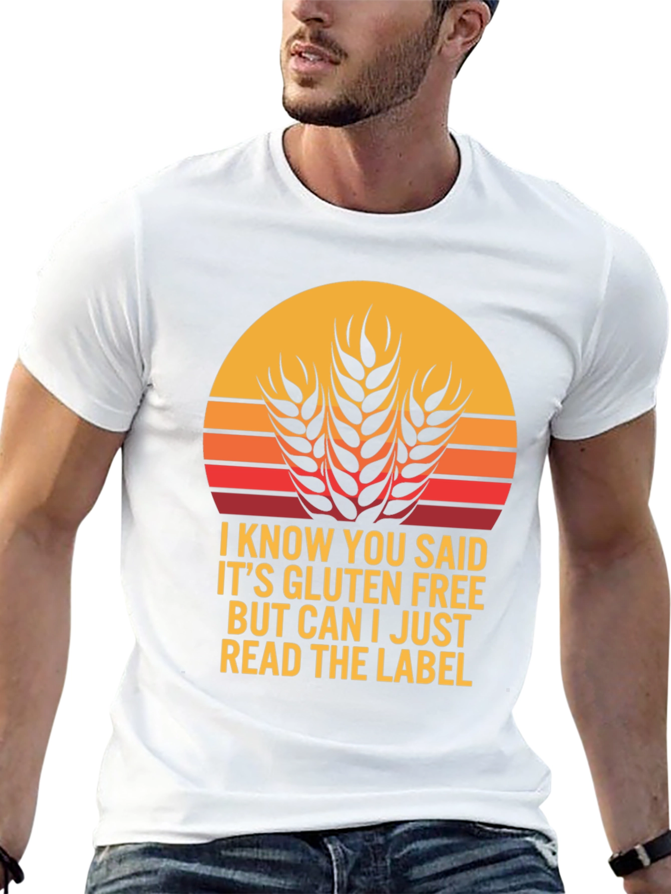 Gluten Free T-Shirt - Read the Label