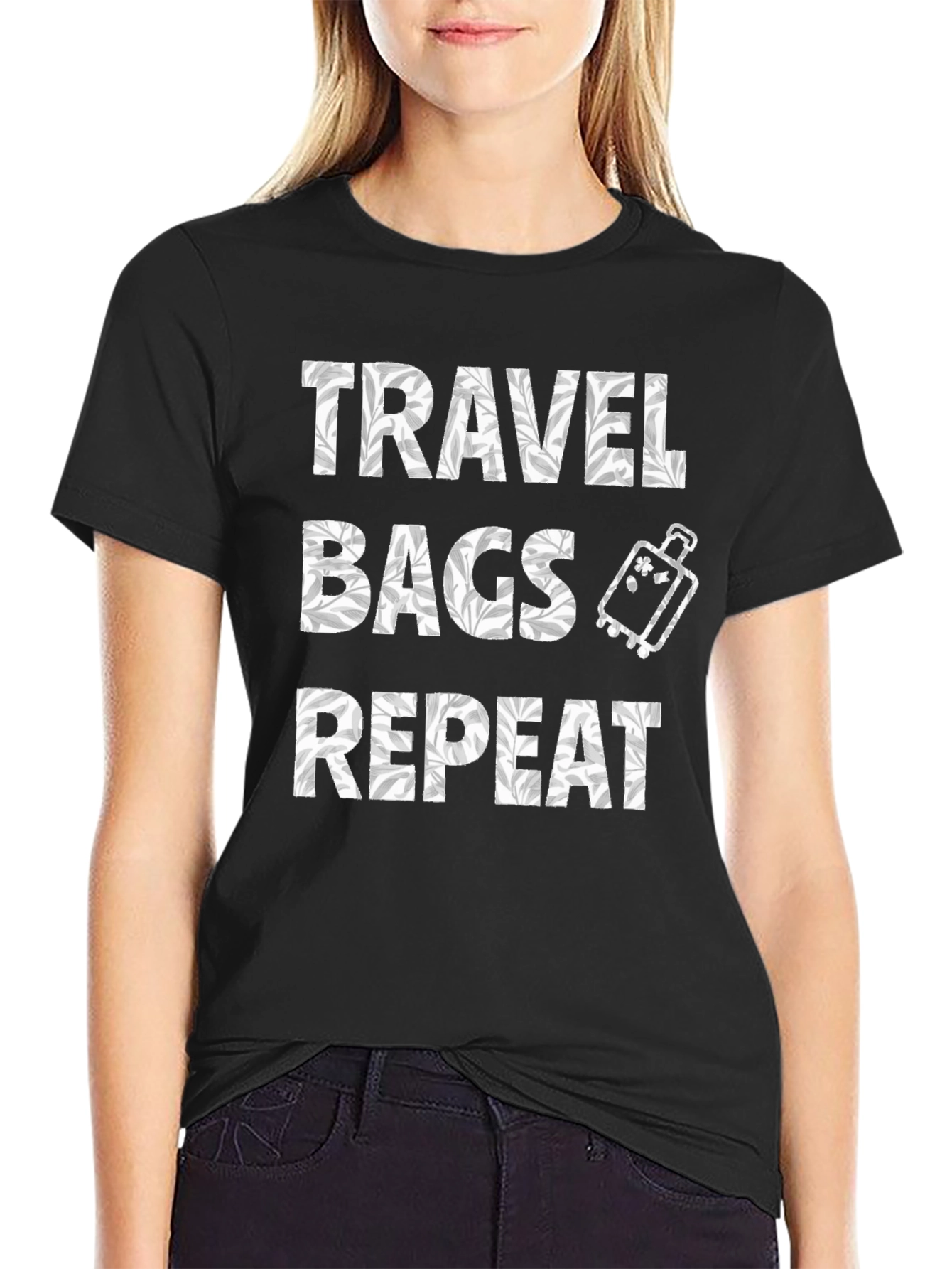 Travel Bags Repeat T-Shirt