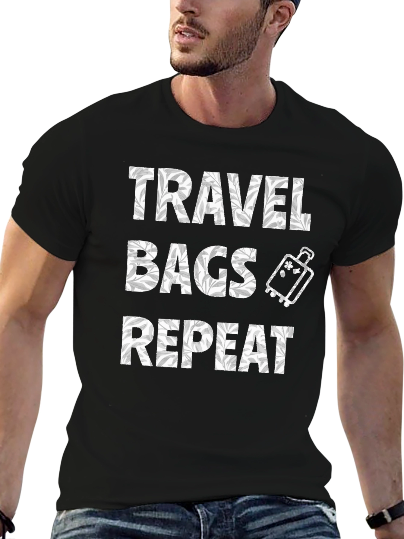 Travel Bags Repeat T-Shirt