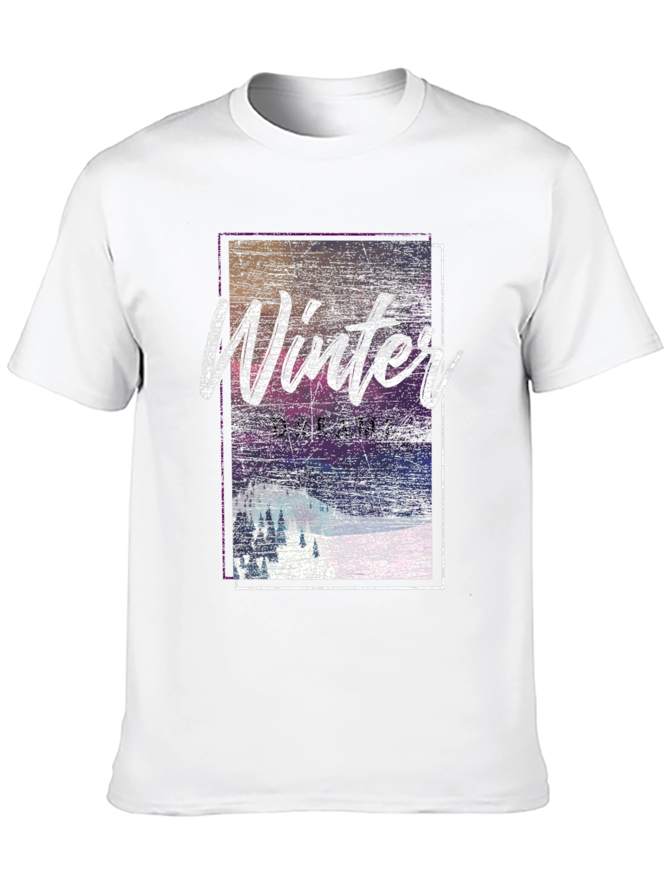 Winter Dreams Graphic Tee - Soft Cotton Blend