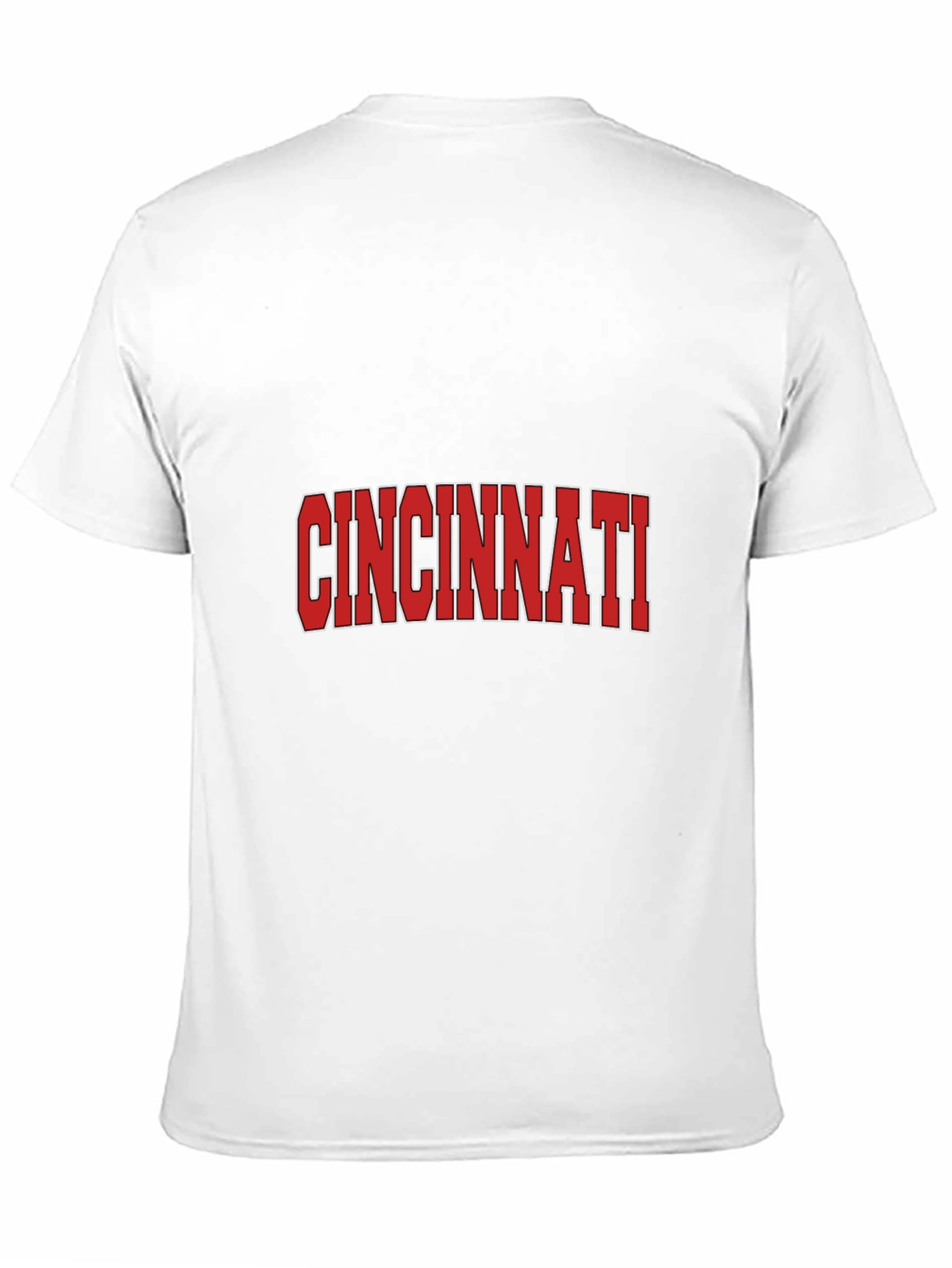 Cincinnati Reds Style Black T-Shirt